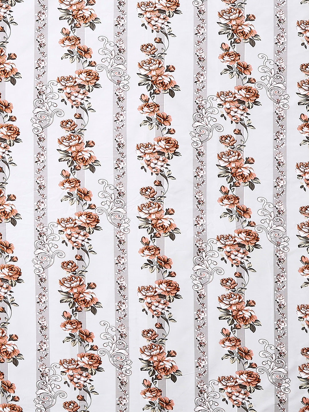 Printed Double Bed 130 GSM 4 Pc Bedding Set (1 Bedsheet, 1 AC Comforter & 2 Pillow Cover)