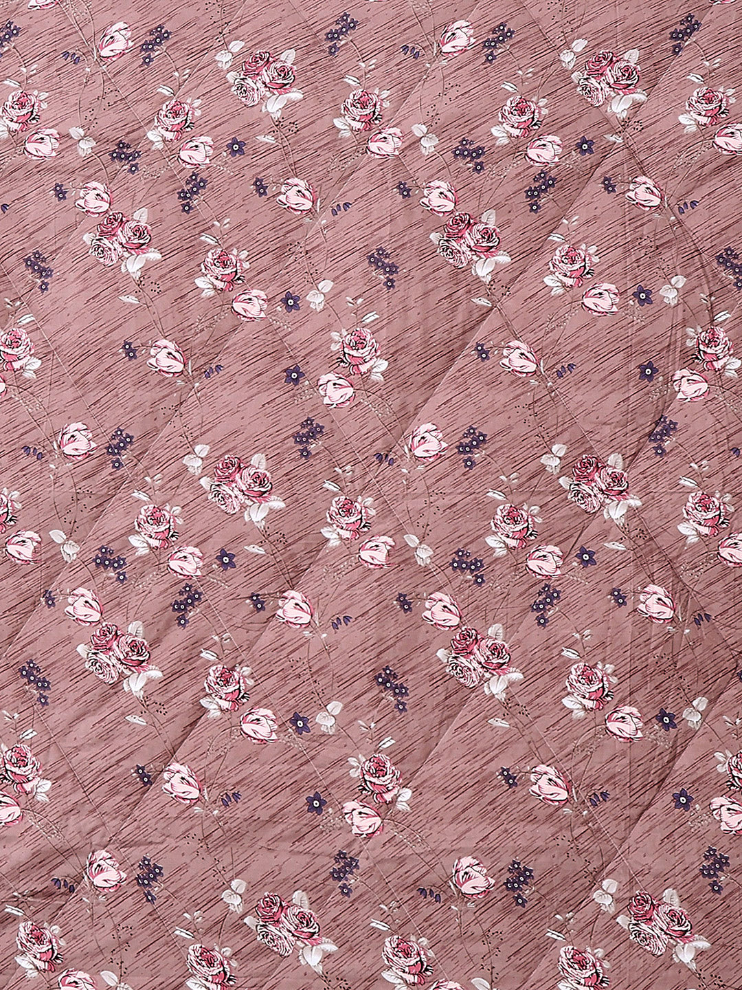 Printed Double Bed 130 GSM 4 Pc Bedding Set (1 Bedsheet, 1 AC Comforter & 2 Pillow Cover)