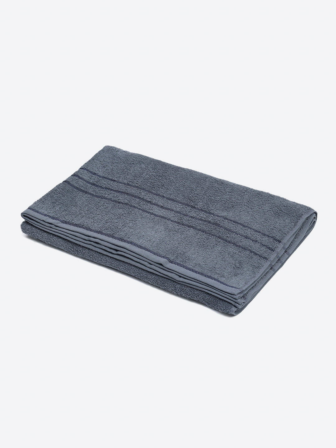 Grey Cotton Solid 350 GSM Car Towel (Soho)