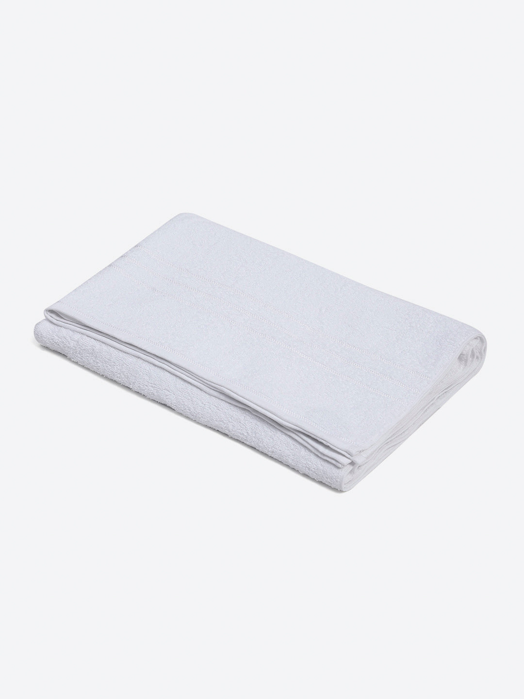 White Cotton Solid 350 GSM Car Towel (Soho)