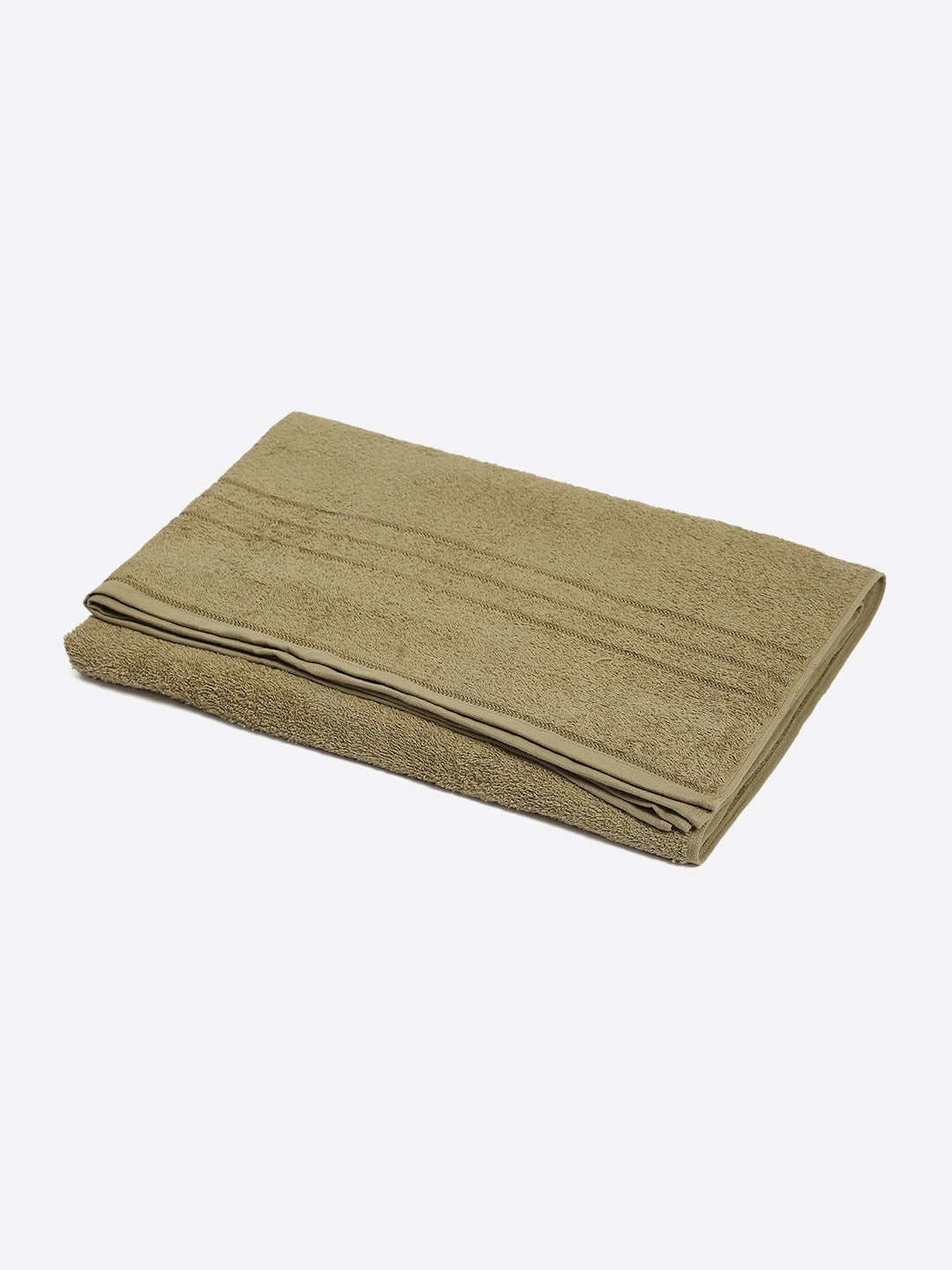 Olive Cotton Solid 350 GSM Car Towel (Soho)