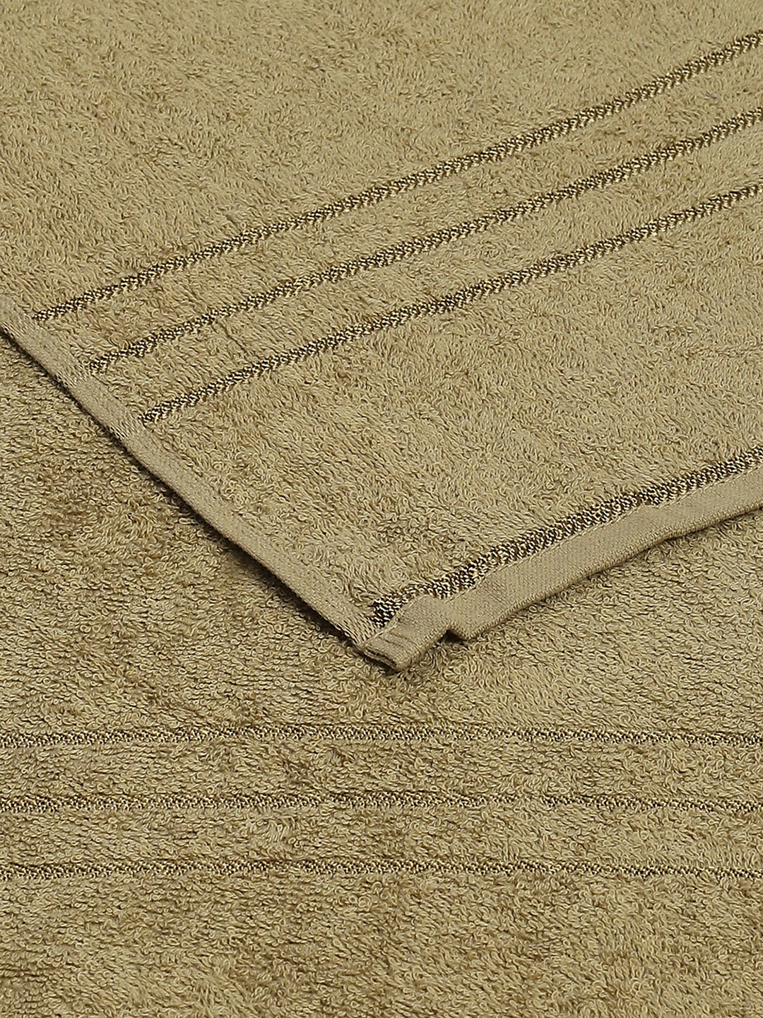 Olive Cotton Solid 350 GSM Car Towel (Soho)