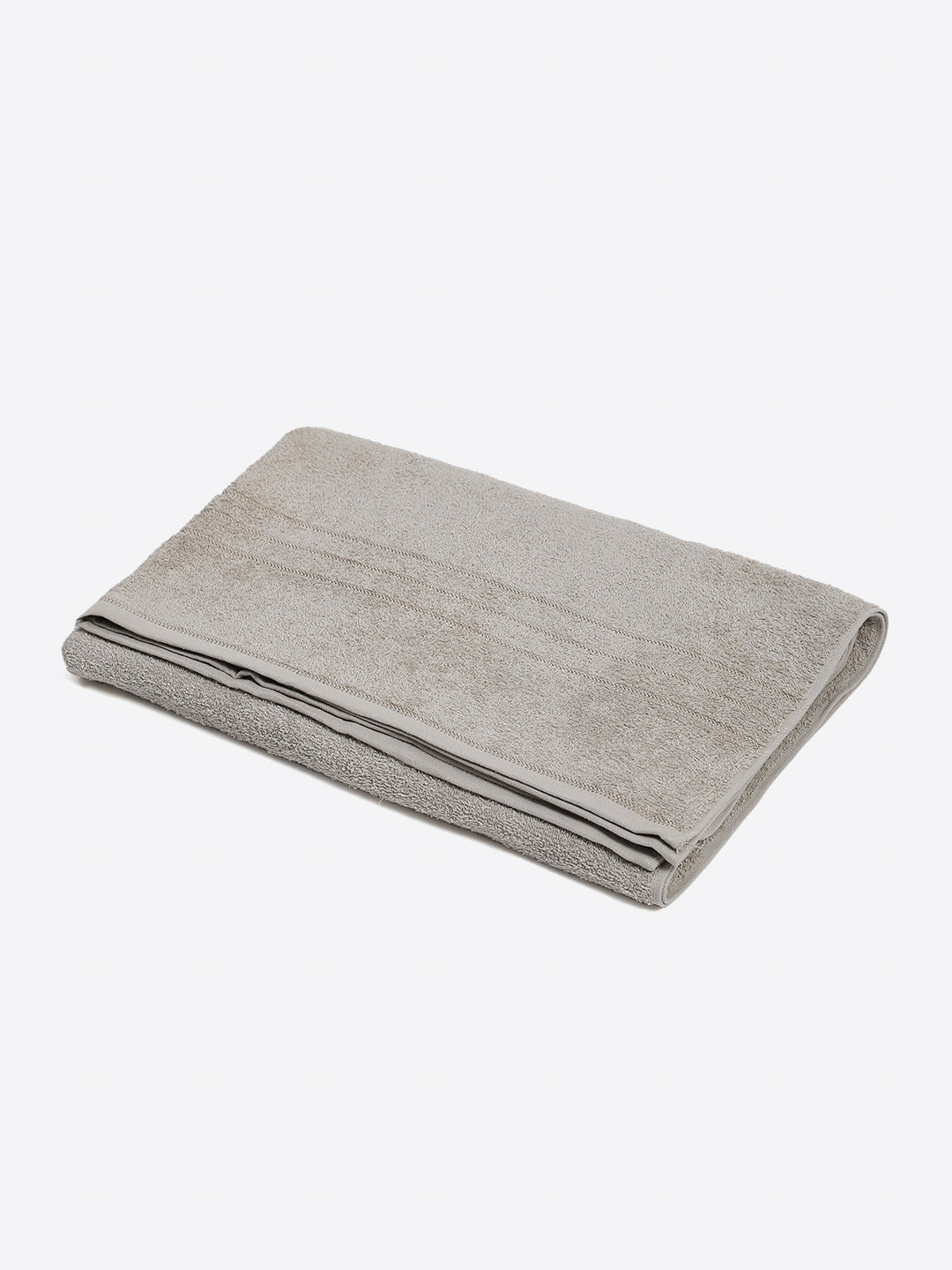 Grey Cotton Solid 350 GSM Car Towel (Soho)