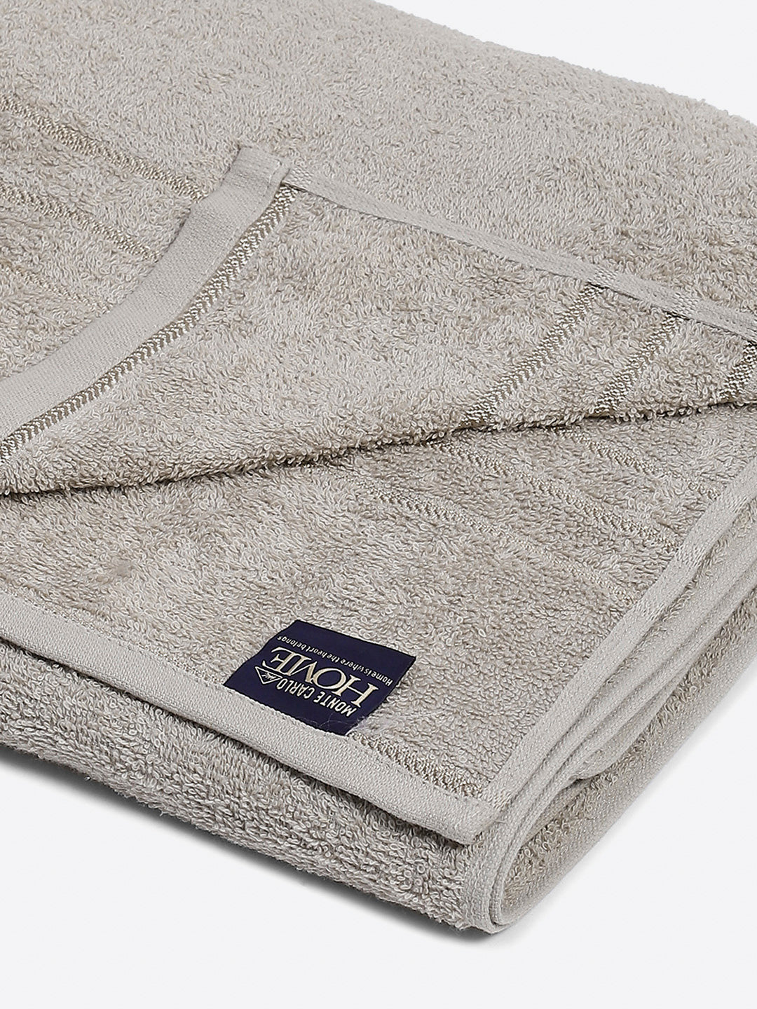 Grey Cotton Solid 350 GSM Car Towel (Soho)