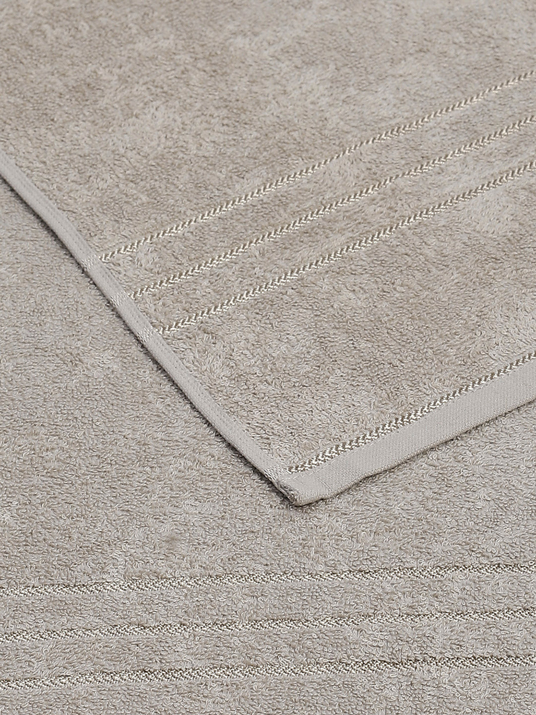 Grey Cotton Solid 350 GSM Car Towel (Soho)