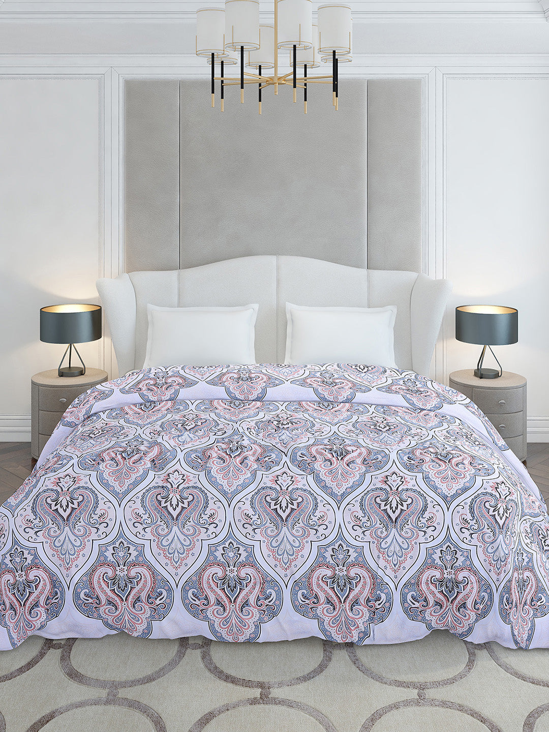Printed Double Bed 210 GSM Duvet Cover - (Ecoease)