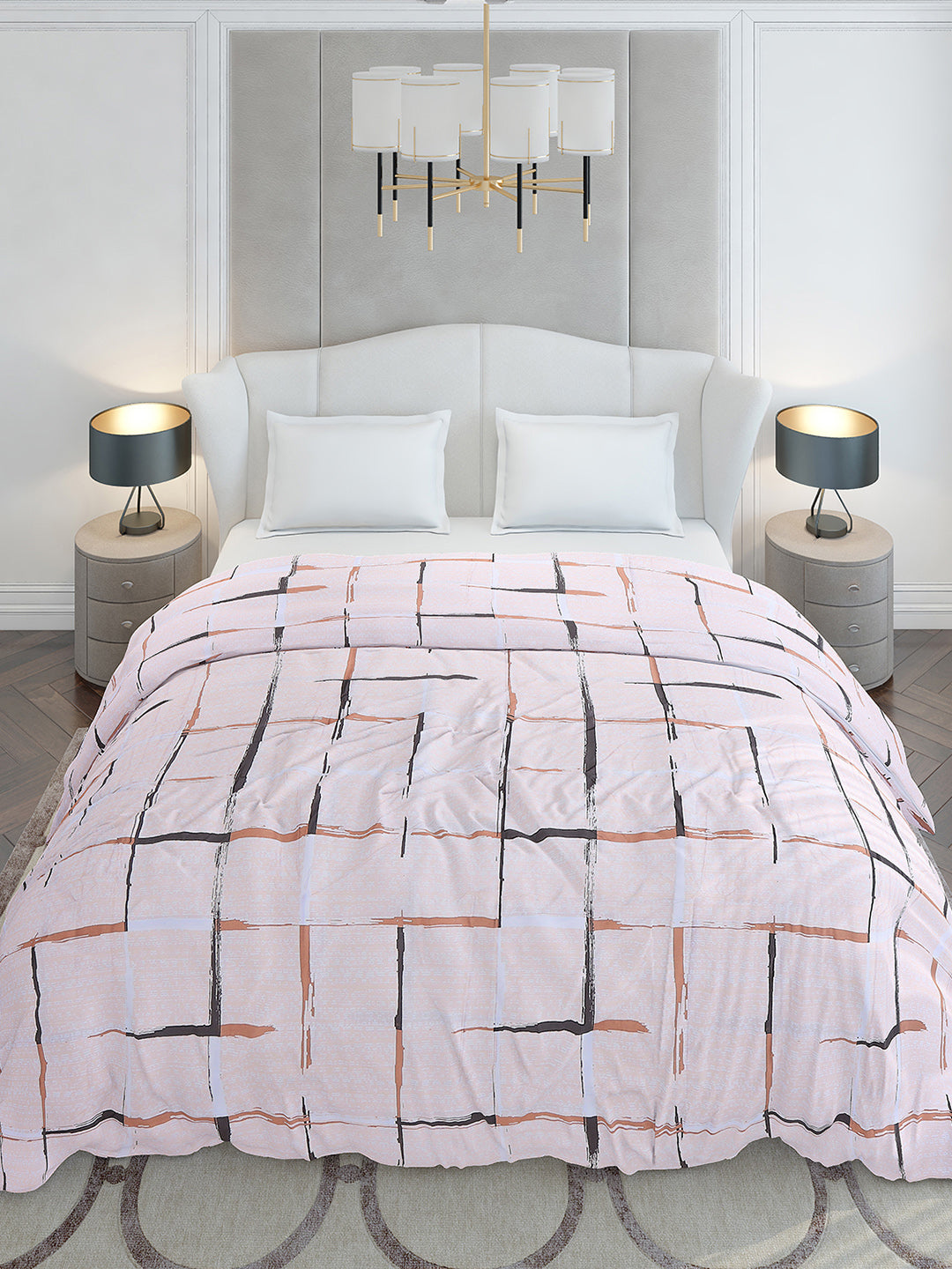 Printed Double Bed 210 GSM Duvet Cover - (Ecoease)