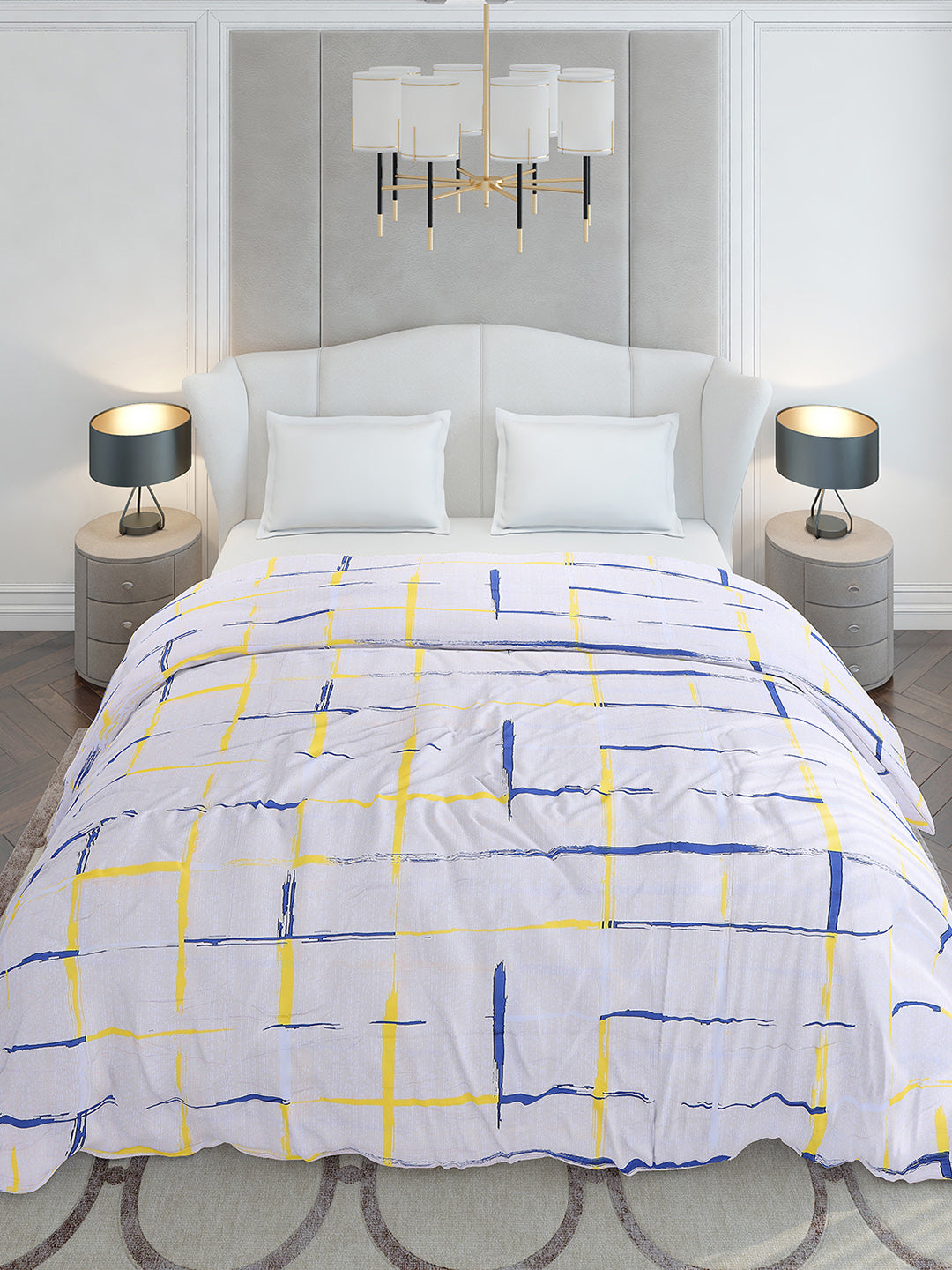 Printed Double Bed 210 GSM Duvet Cover - (Ecoease)