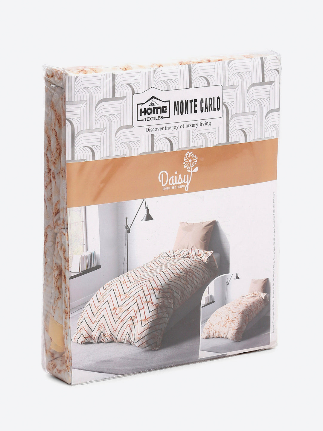 Floral Print Single Bed 150 GSM Dohar for Mild Winter - (Daisy)