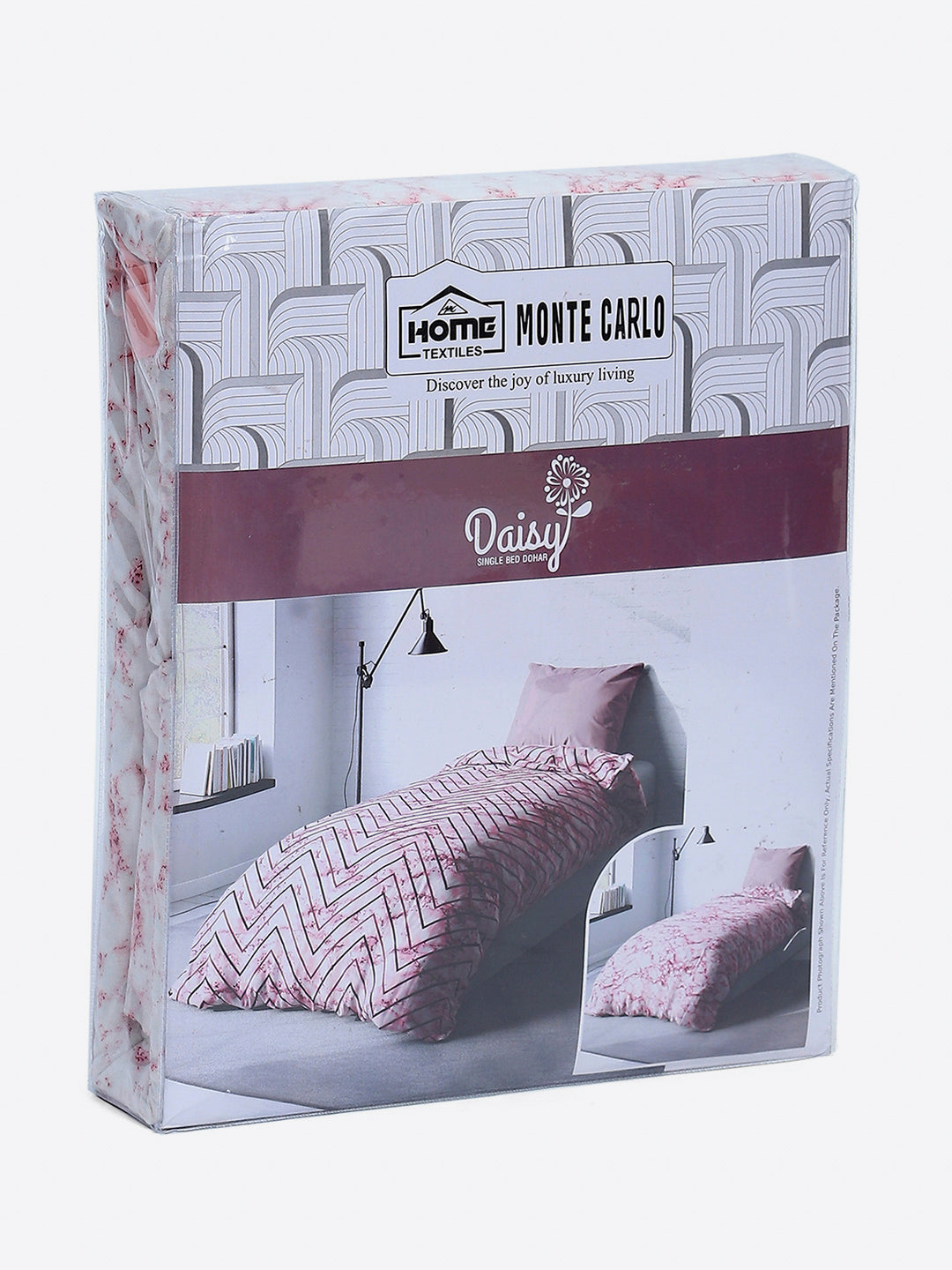 Printed Single Bed 1 Ply Dohar for Mild Winter - (Daisy)