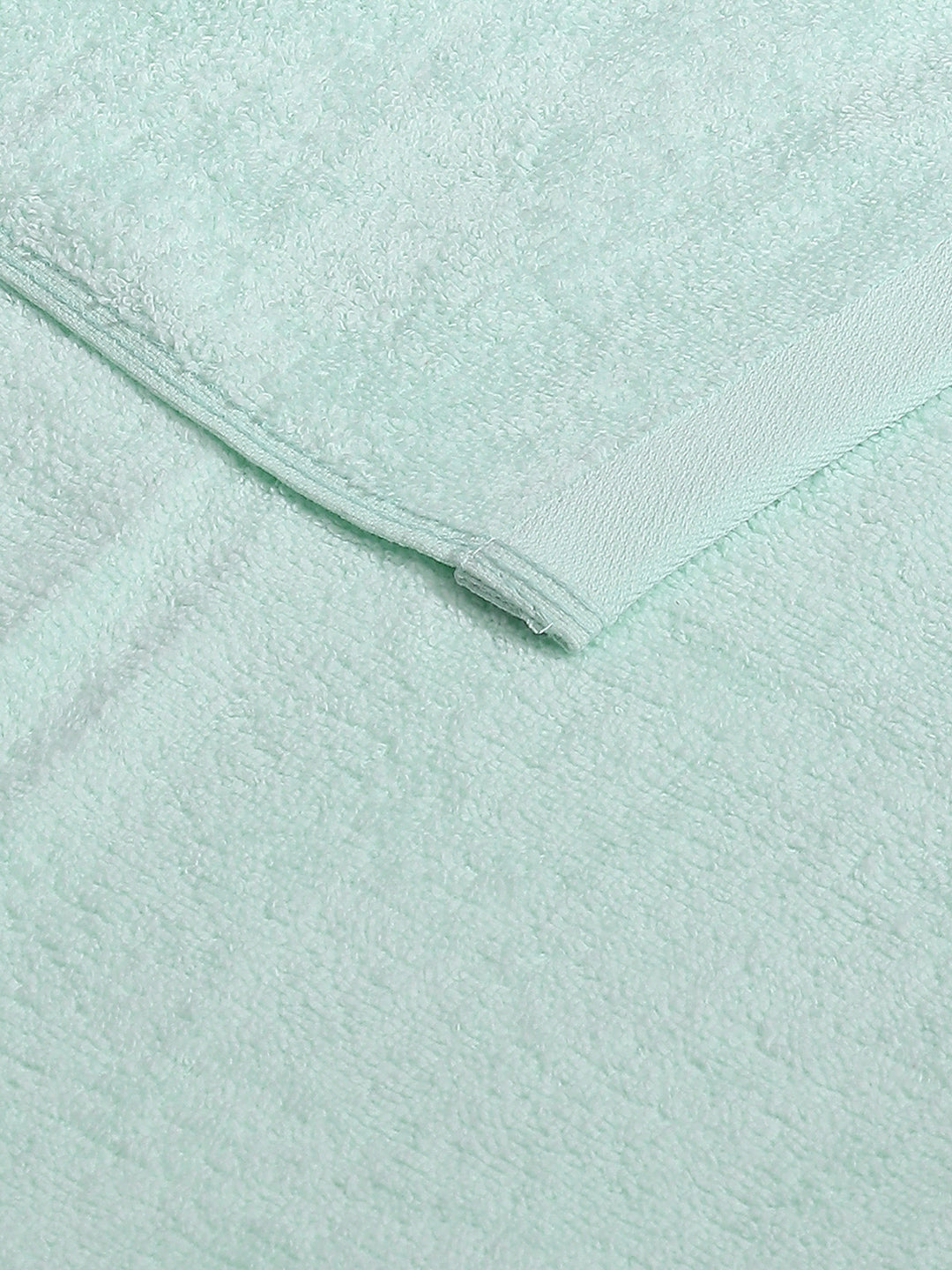 Sea Green Cotton Solid 350 GSM Hand Towel (Pack of 2)