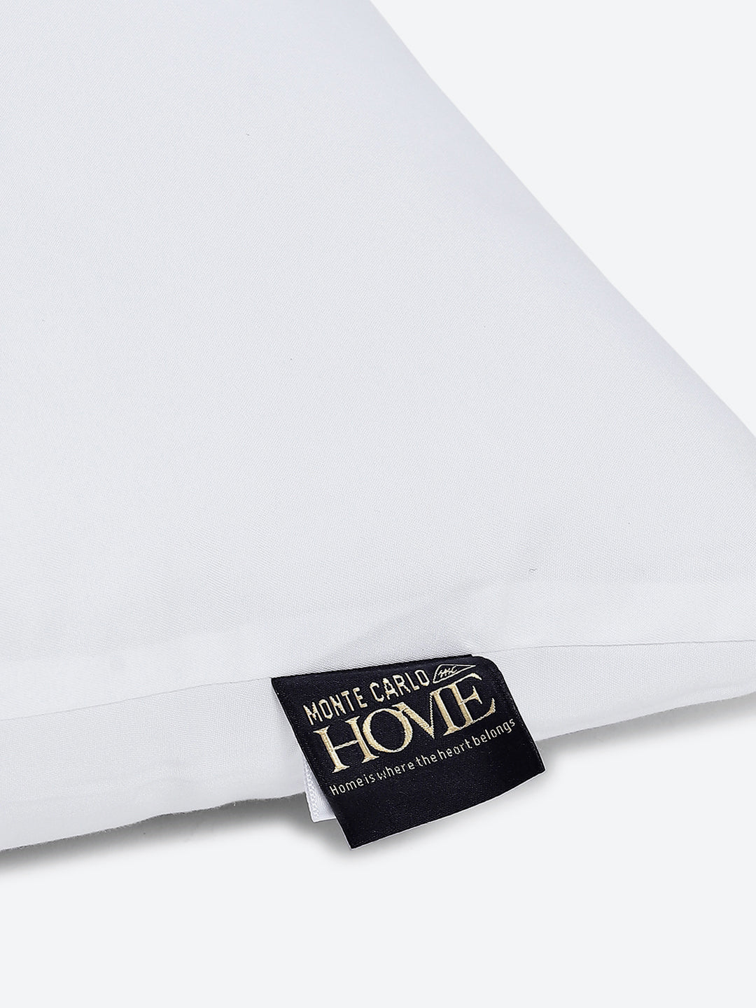 White Solid Polyflex Micro Peach Pillow - PVC Pack