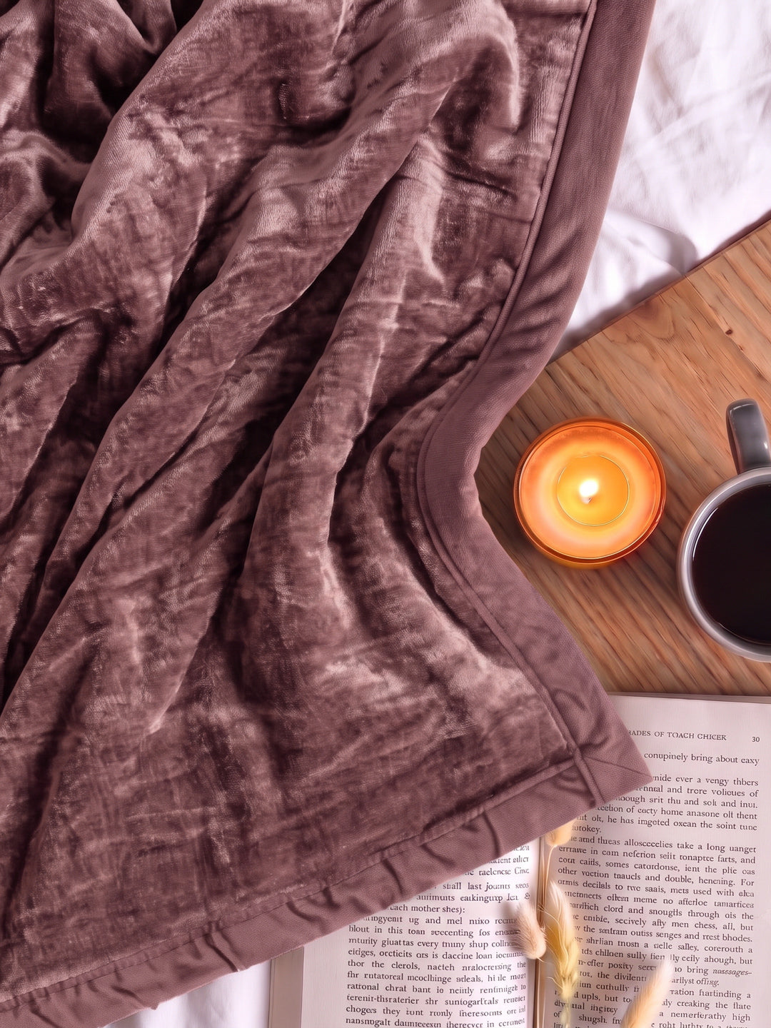 Double Bed 2 Ply 420 GSM Blanket for Winter (Comfort Layer), Weight 2.2 kg