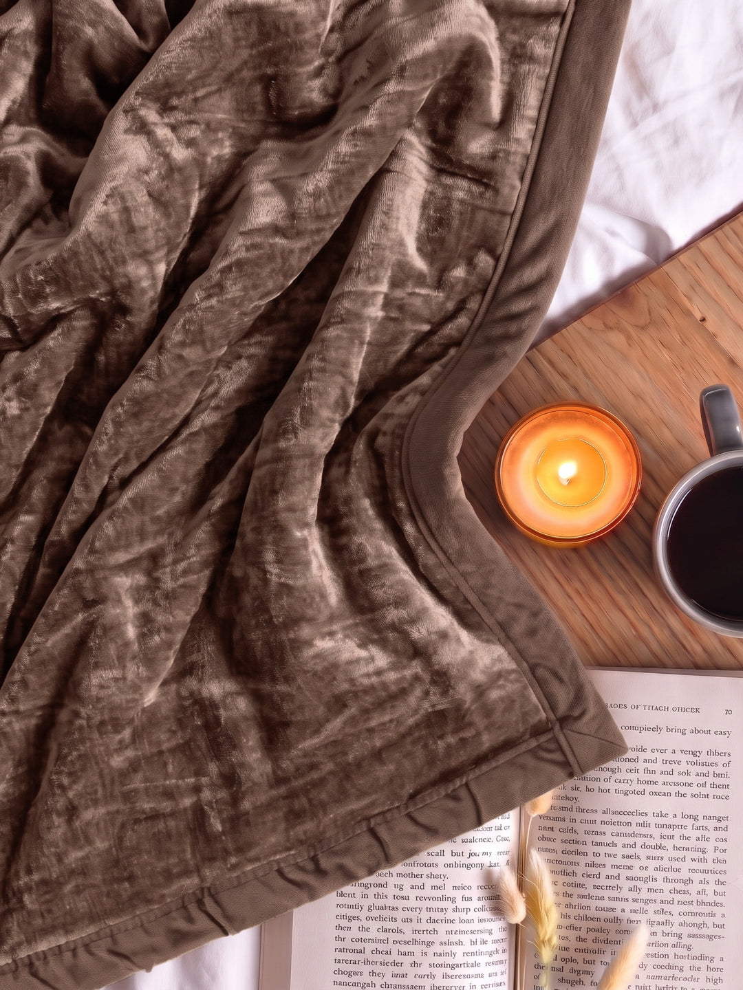 Double Bed 2 Ply 420 GSM Blanket for Winter (Comfort Layer), Weight 2.2 kg