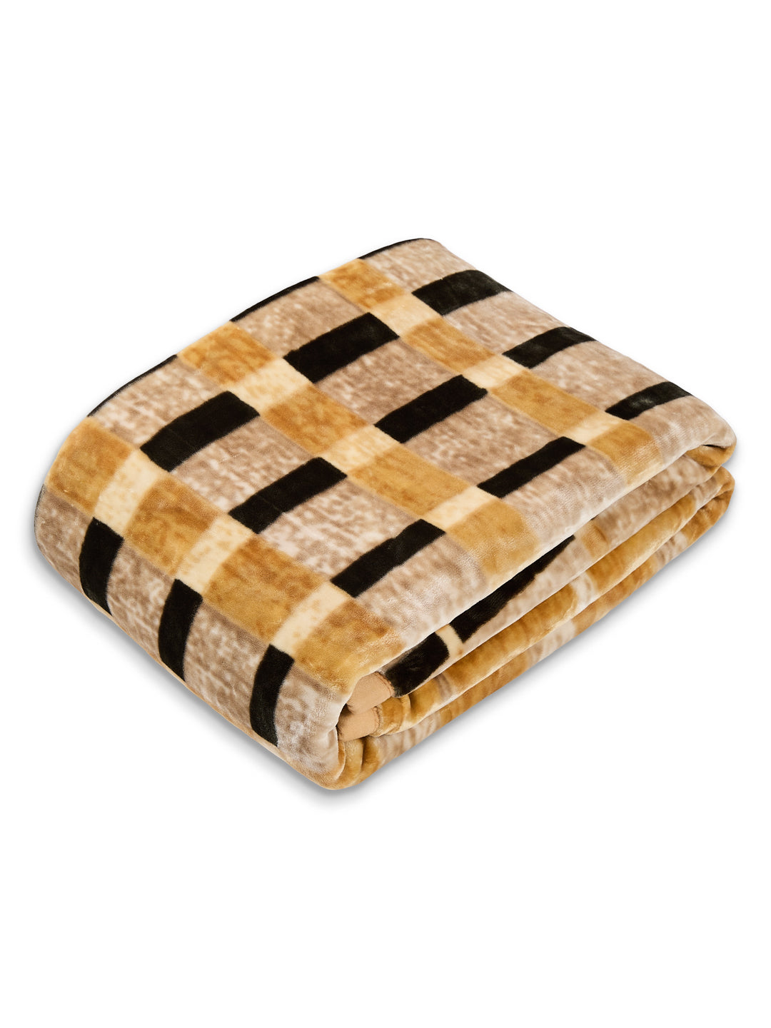 Printed Single Bed 2 Ply 850 GSM Blanket for Winter (Alaba), Weight 3 kg