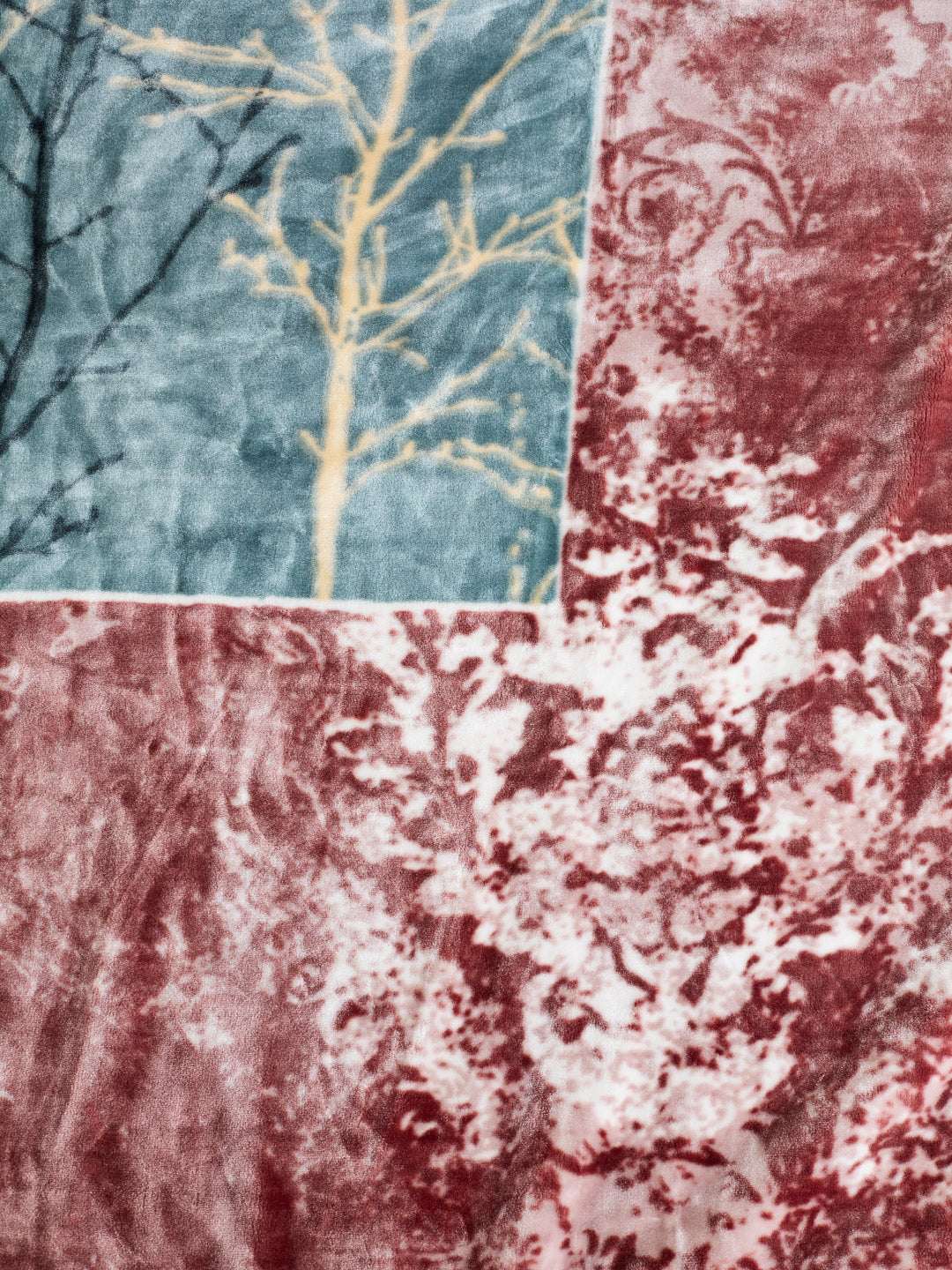 Printed Single Bed 2 Ply 850 GSM Blanket for Winter (Alaba), Weight 3 kg
