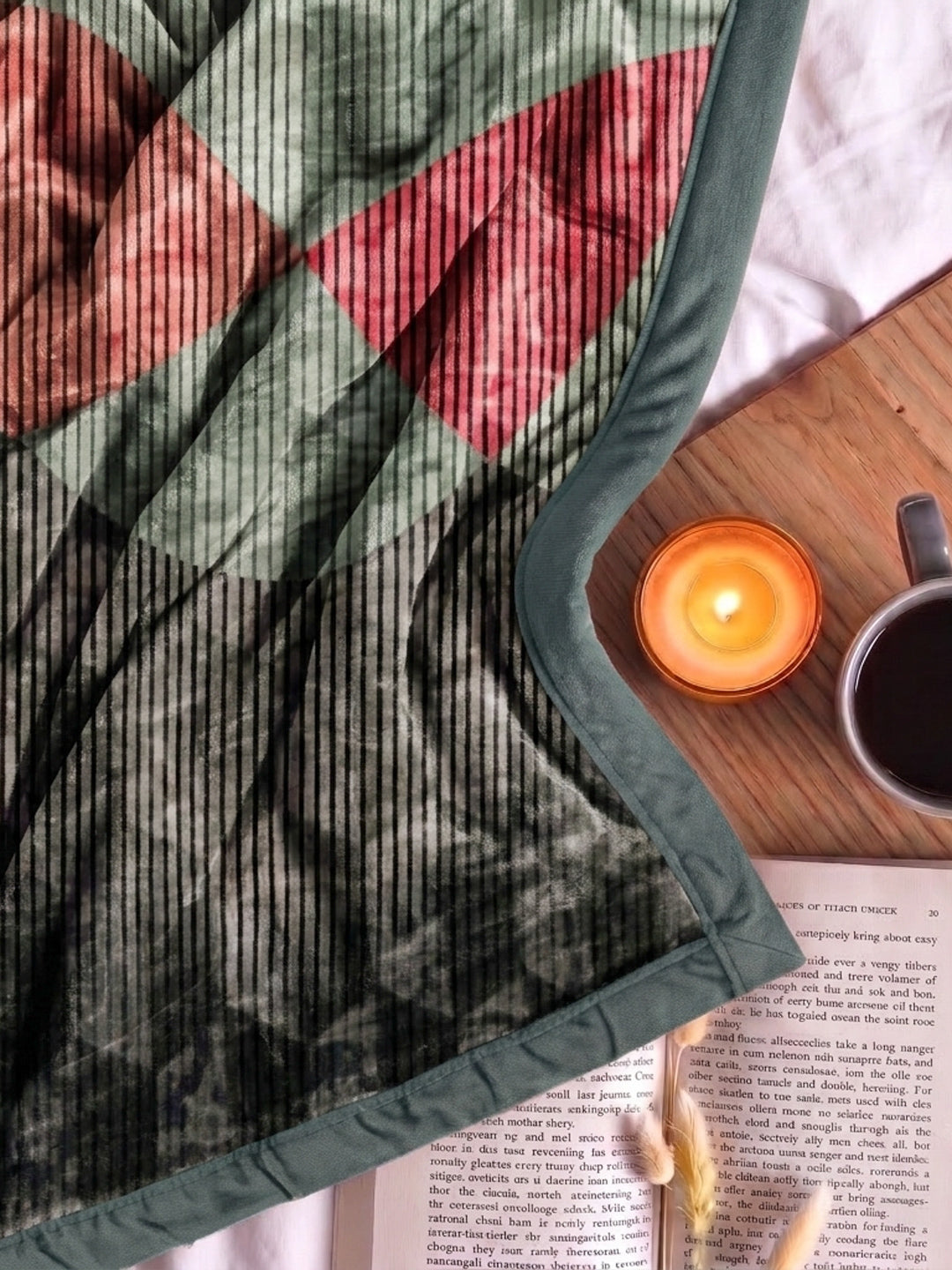 Printed Double Bed 2 Ply 800 GSM Blanket for Winter (Austin), Weight 4.2 kg