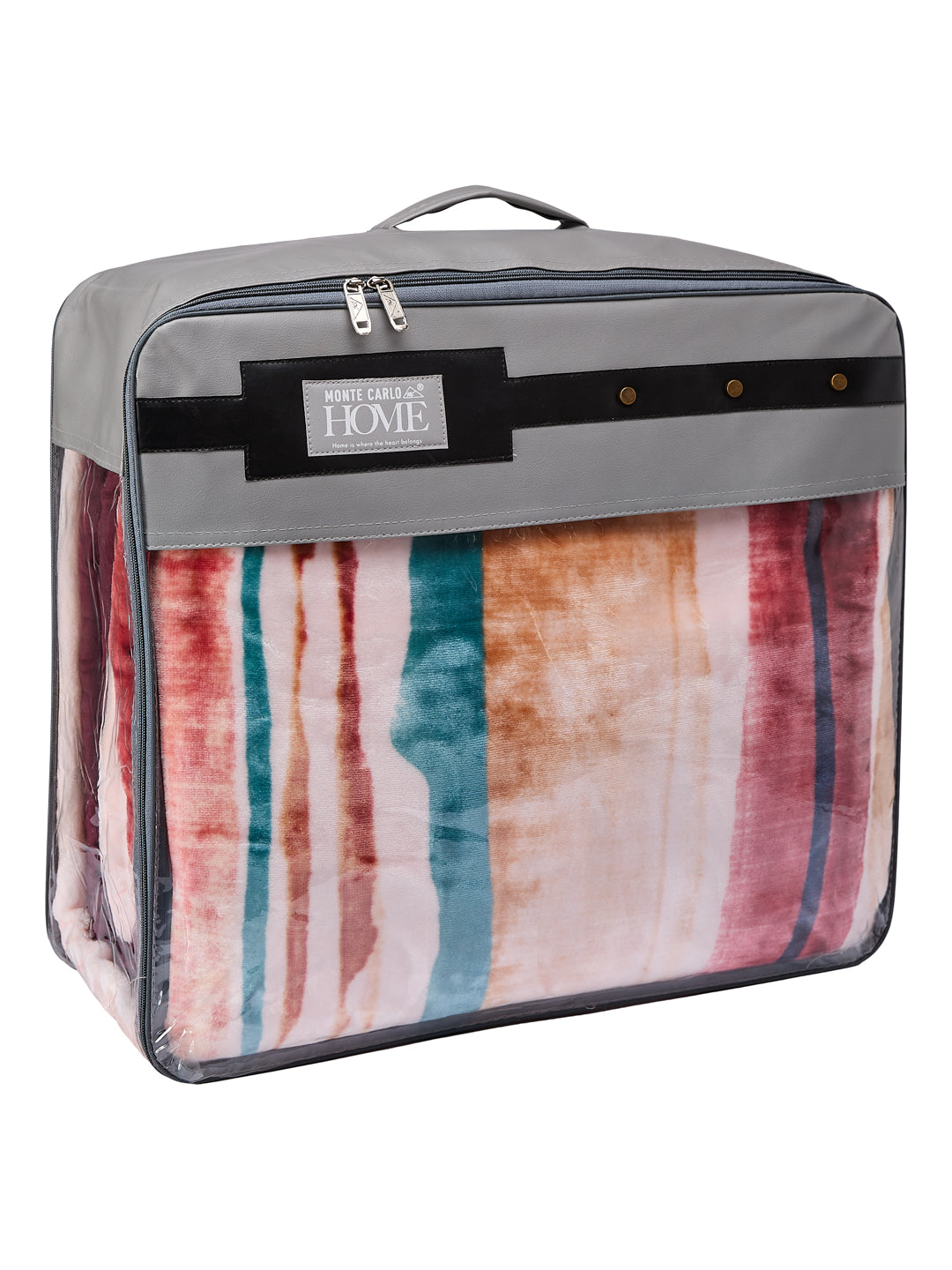 Printed Double Bed 2 Ply 800 GSM Blanket for Winter (Austin), Weight 4.2 kg