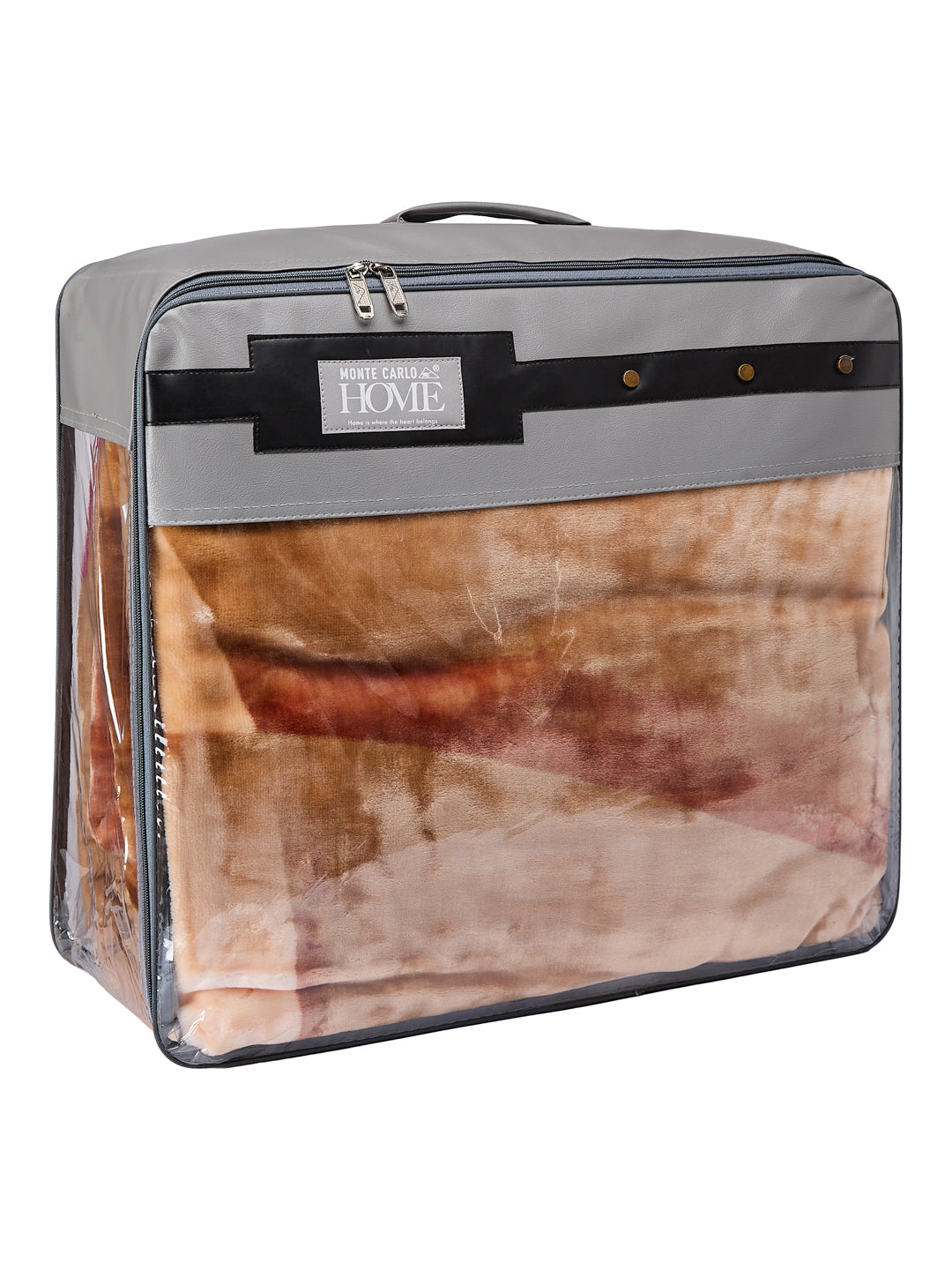Printed Double Bed 2 Ply 800 GSM Blanket for Winter (Austin), Weight 4.2 kg