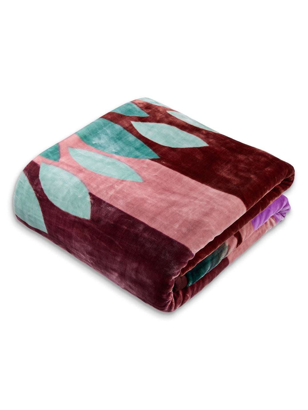 Printed Double Bed 2 Ply 800 GSM Blanket for Winter (Austin), Weight 4.2 kg