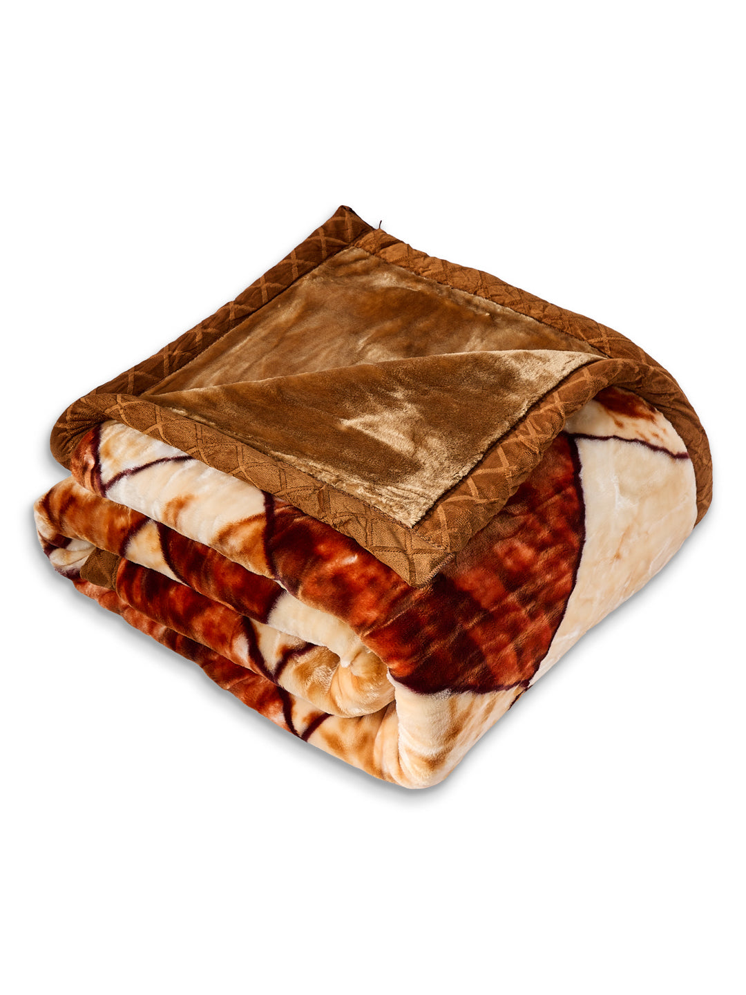 Printed Double Bed 2 Ply 850 GSM Blanket for Winter (Champion), Weight 4.5 kg