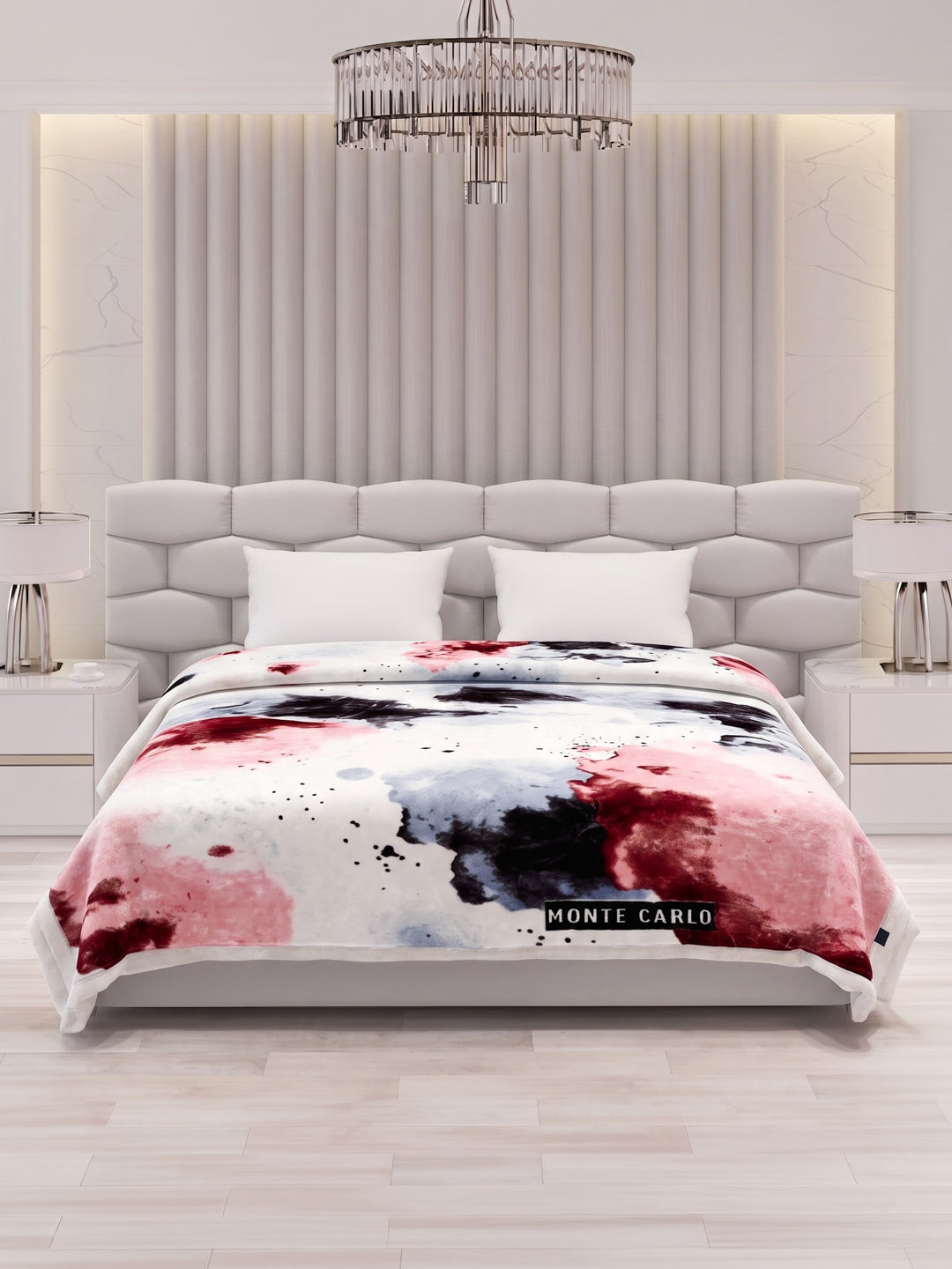 Printed Double Bed 2 Ply 850 GSM Blanket for Winter (Champion), Weight 4.5 kg