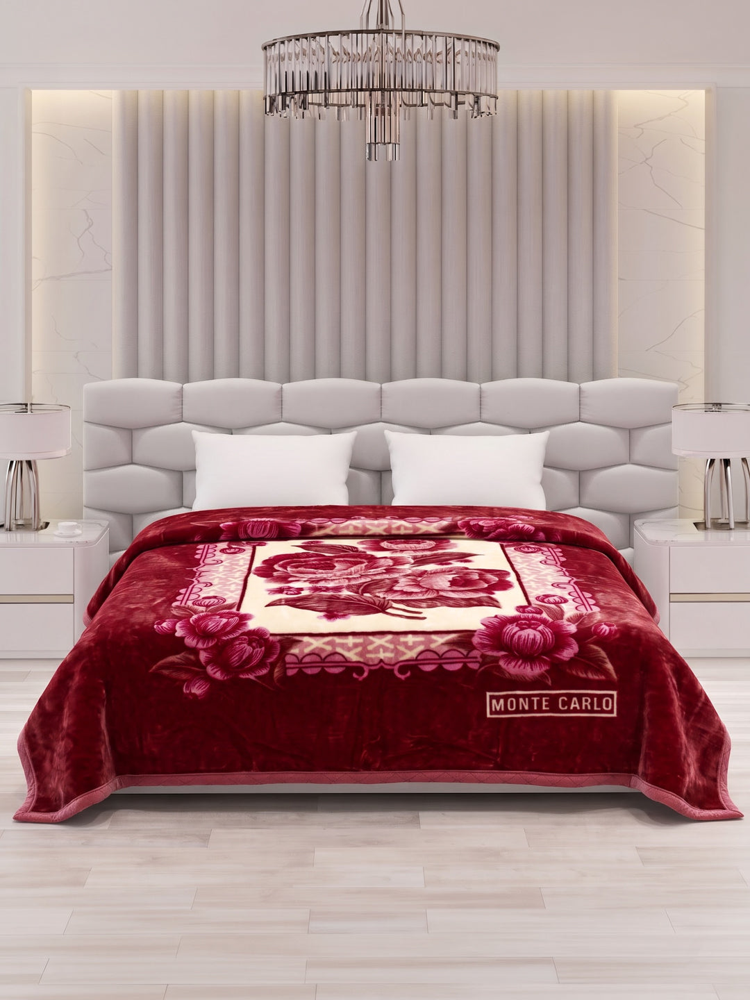Printed Double Bed 2 Ply 850 GSM Blanket for Winter (Dabang), Weight 4.5 kg