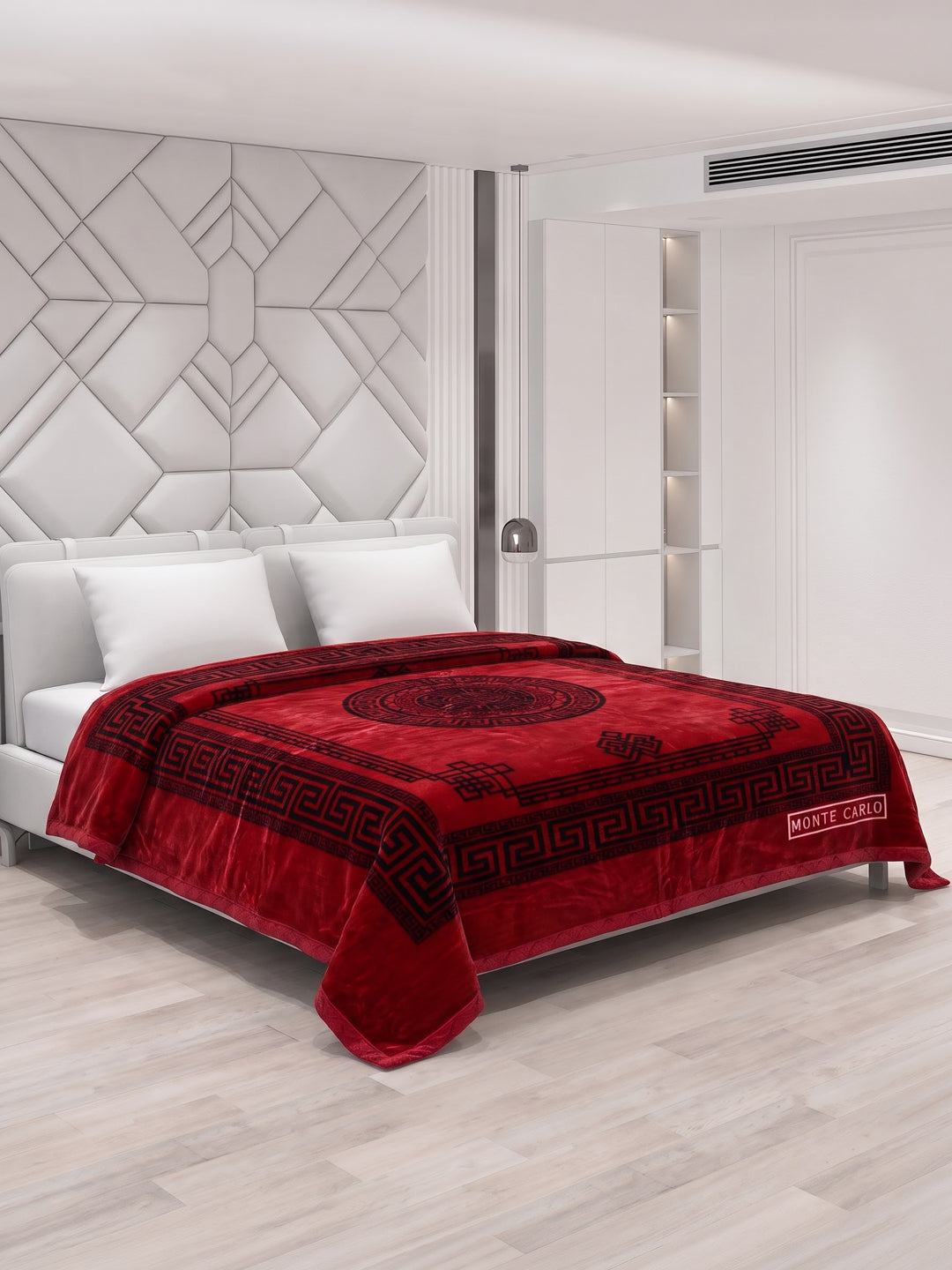 Printed Double Bed 2 Ply 850 GSM Blanket for Winter (Dabang), Weight 4.5 kg