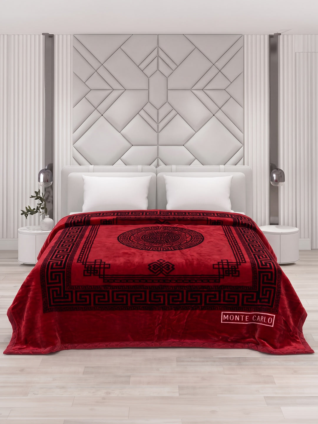 Printed Double Bed 2 Ply 850 GSM Blanket for Winter (Dabang), Weight 4.5 kg