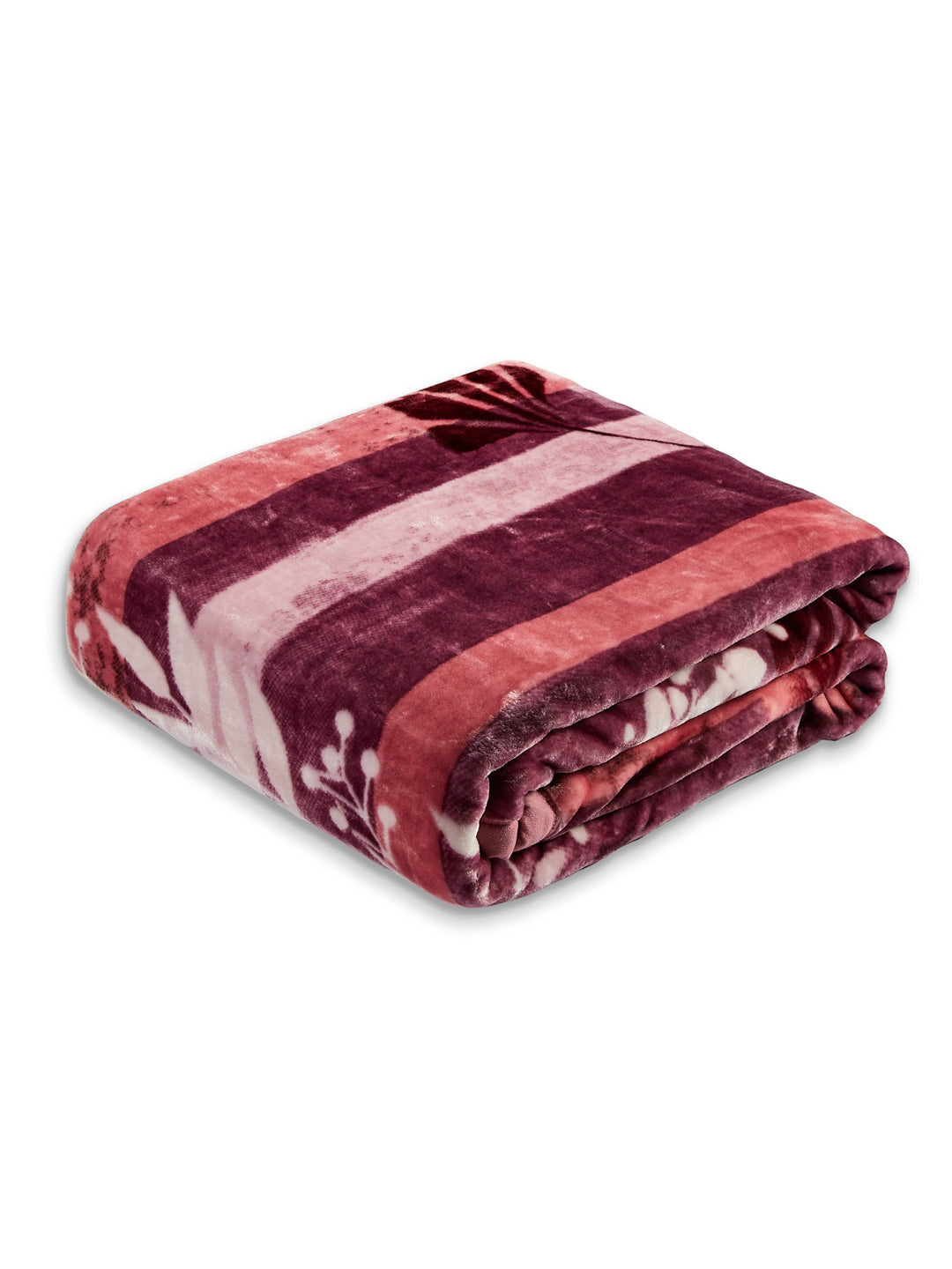 Printed Double Bed 1 Ply 600 GSM Blanket for Winter (Denny), Weight 3.2 kg