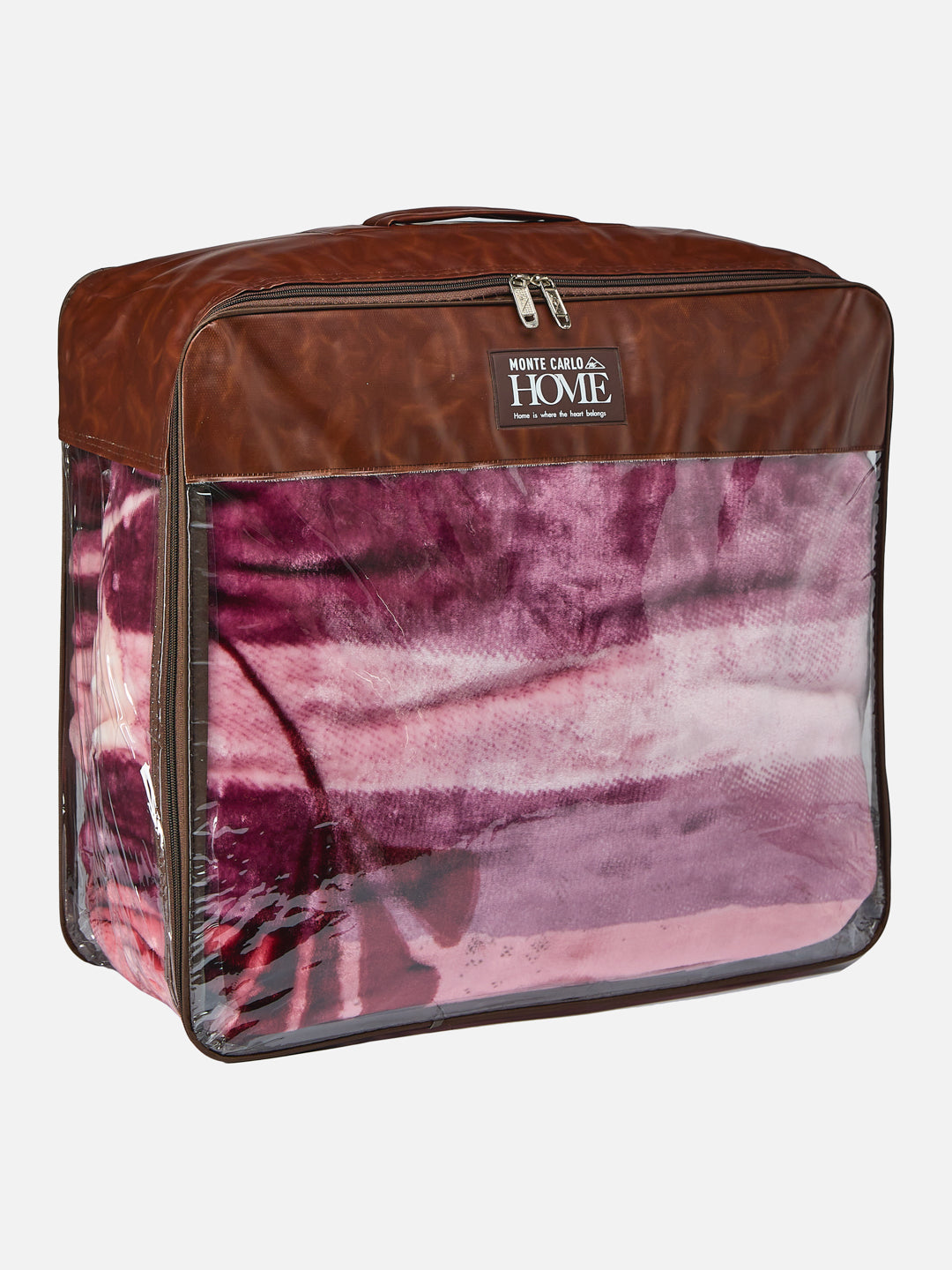 Printed Double Bed 1 Ply 600 GSM Blanket for Winter (Denny), Weight 3.2 kg