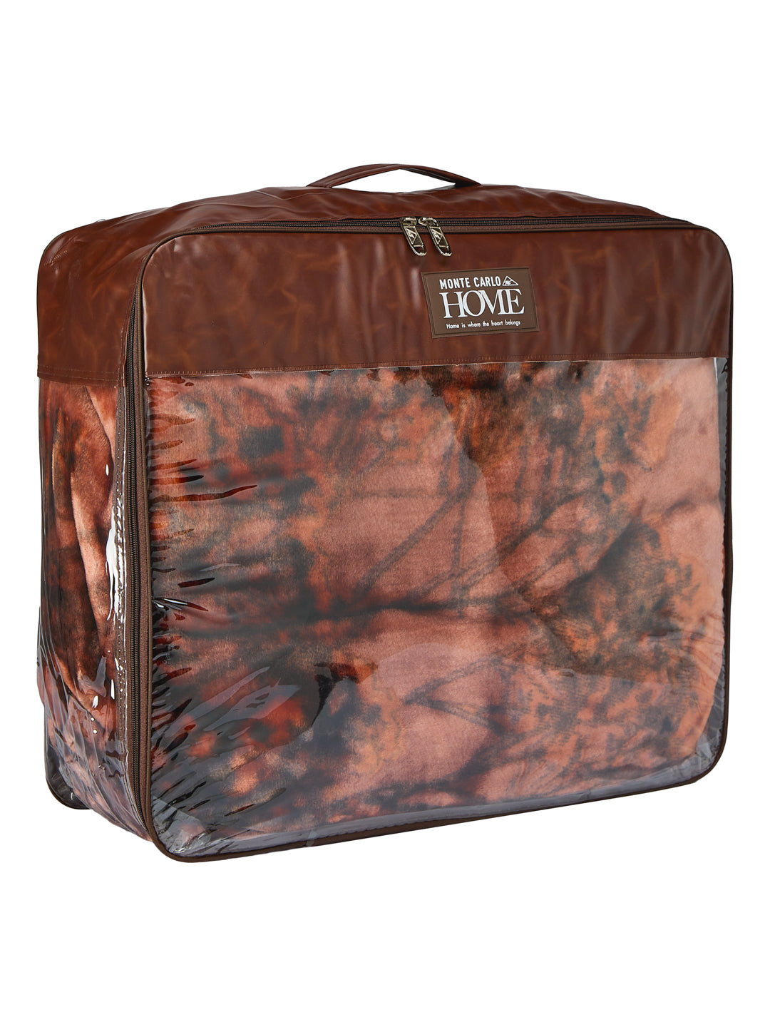 Printed Double Bed 1 Ply 600 GSM Blanket for Winter (Denny), Weight 3.2 kg