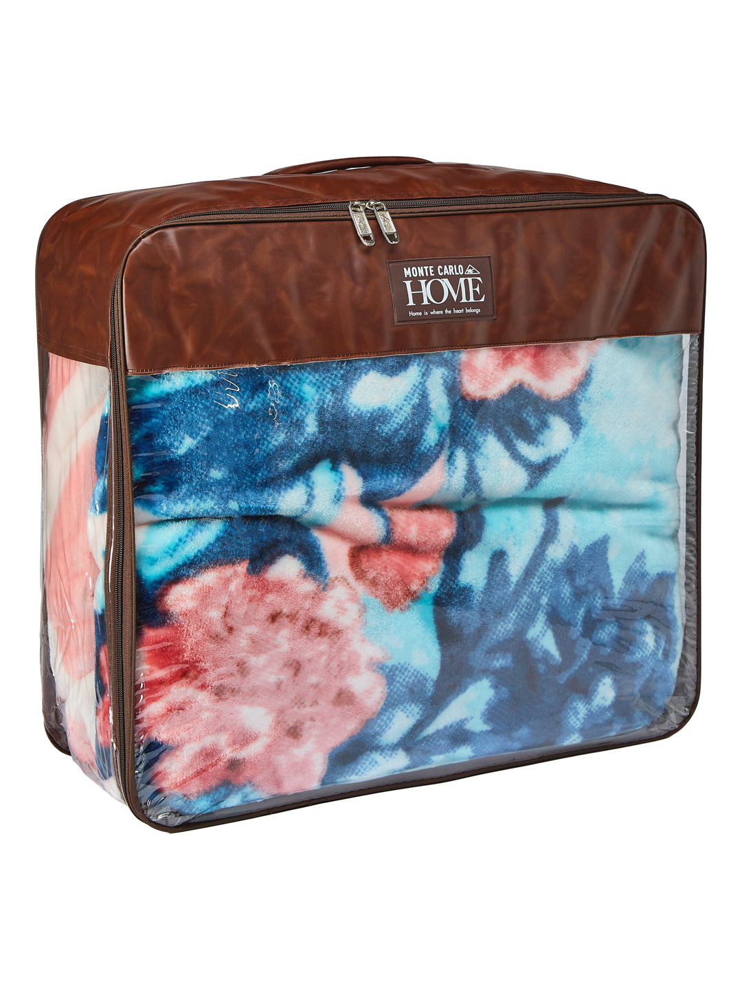 Printed Double Bed 1 Ply 600 GSM Blanket for Winter (Denny), Weight 3.2 kg