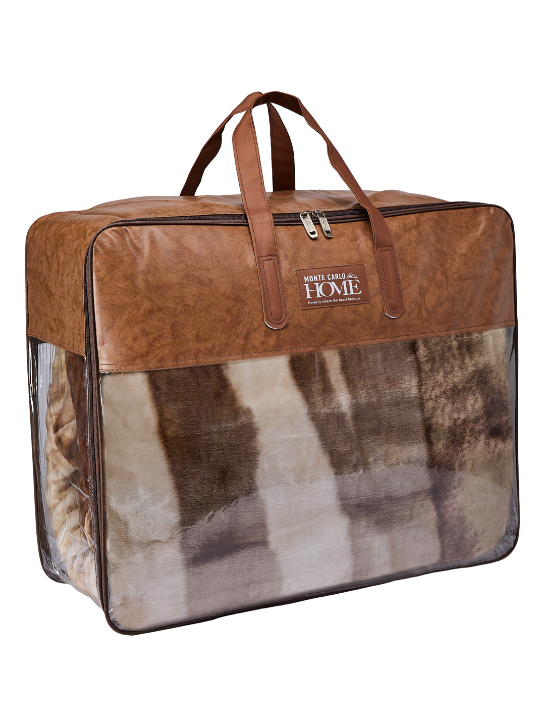 Printed Double Bed 2 Ply 1150 GSM Blanket for Winter (Edenberg), Weight 6.1 kg