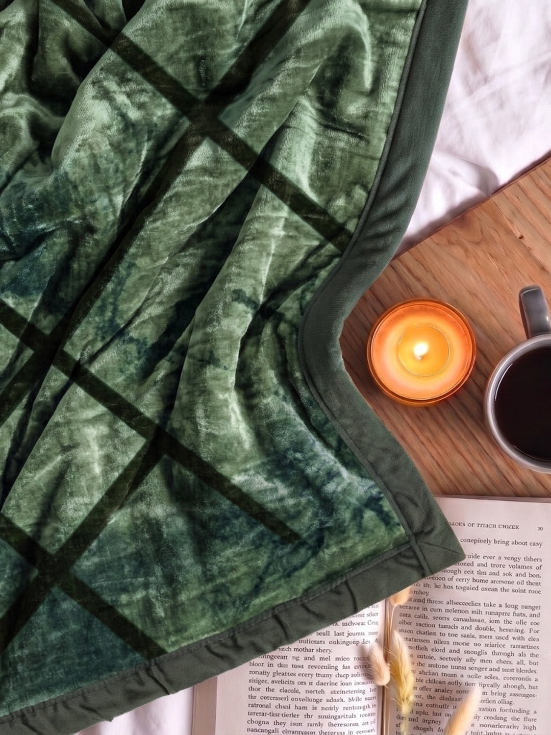 Printed Double Bed 2 Ply 1150 GSM Blanket for Winter (Edenberg), Weight 6.1 kg