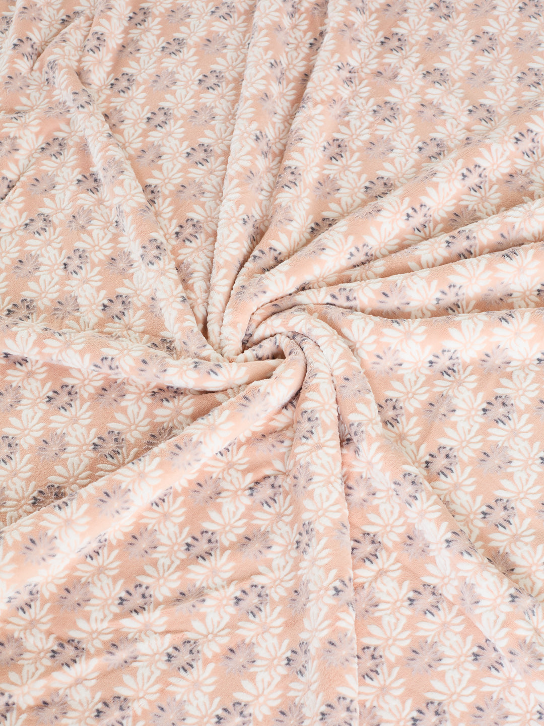 Printed Double Bed 2 Ply 470 GSM Blanket for Winter (Abstract), Weight 2.5 kg