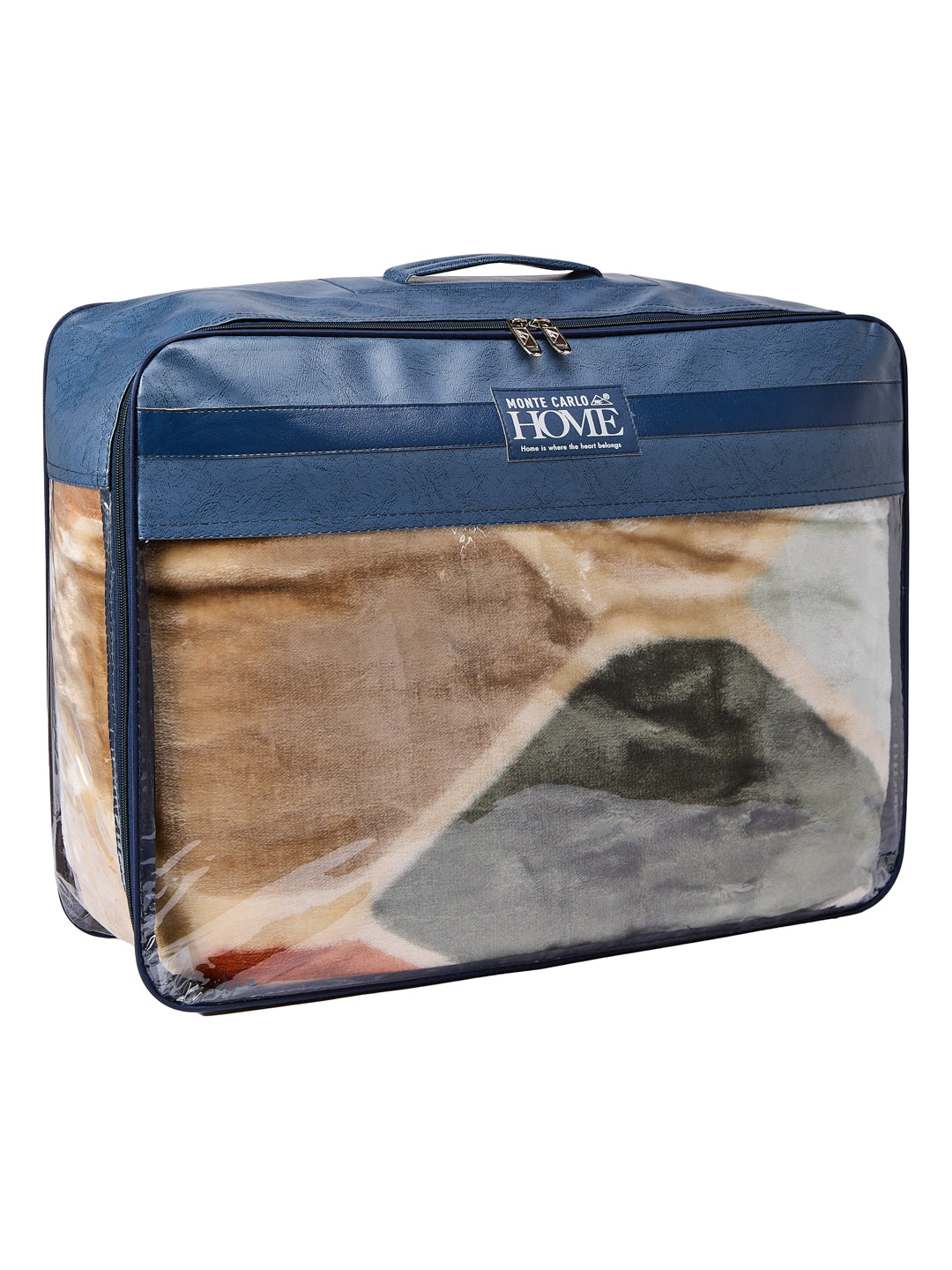 Printed Single Bed 2 Ply 890 GSM Blanket for Winter (Lavish), Weight 3.15 kg
