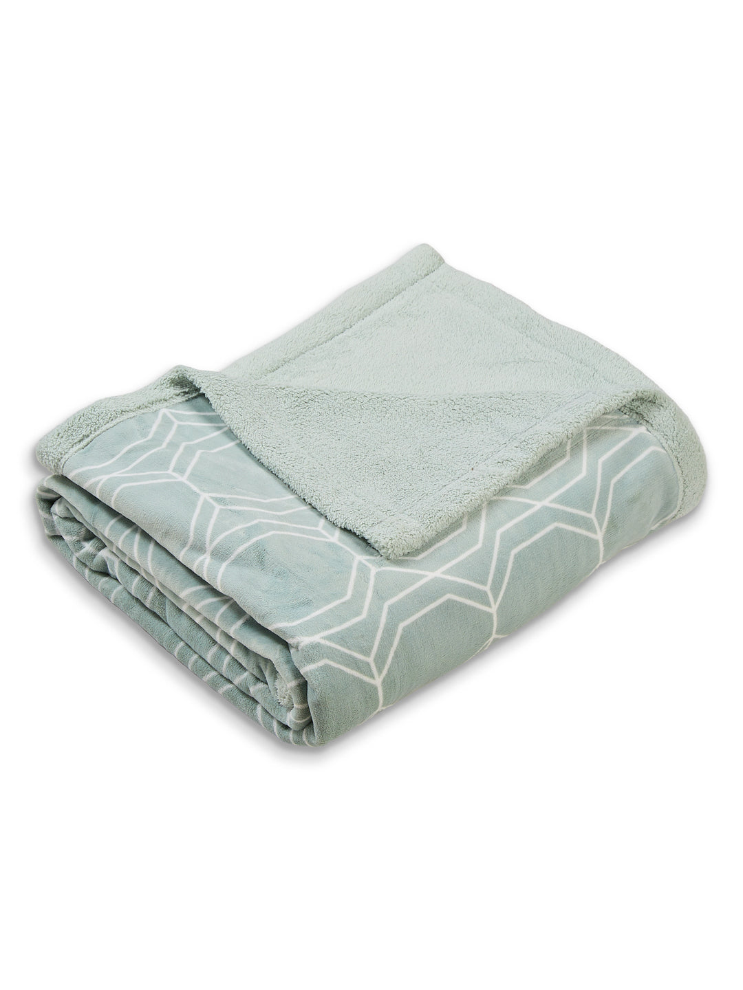 Printed Double Bed 2 Ply 470 GSM Blanket for Winter (Monaco), Weight 2.5 kg