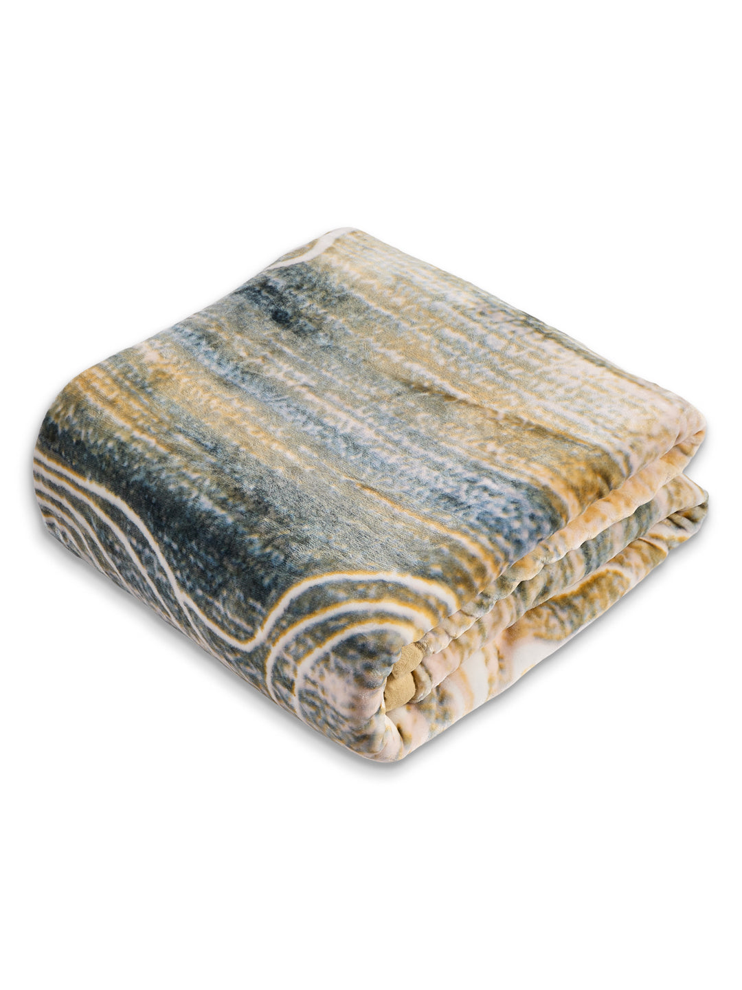 Printed Double Bed 2 Ply 870 GSM Blanket for Winter (Moon Valley), Weight 4.6 kg