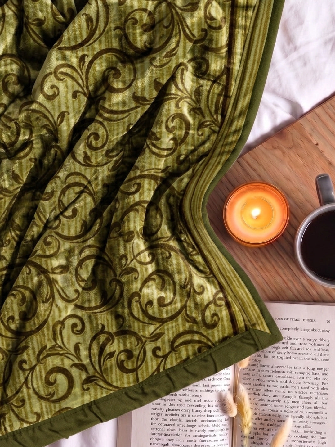 Printed Double Bed 2 Ply 990 GSM Blanket for Winter (Parker), Weight 5.25 kg