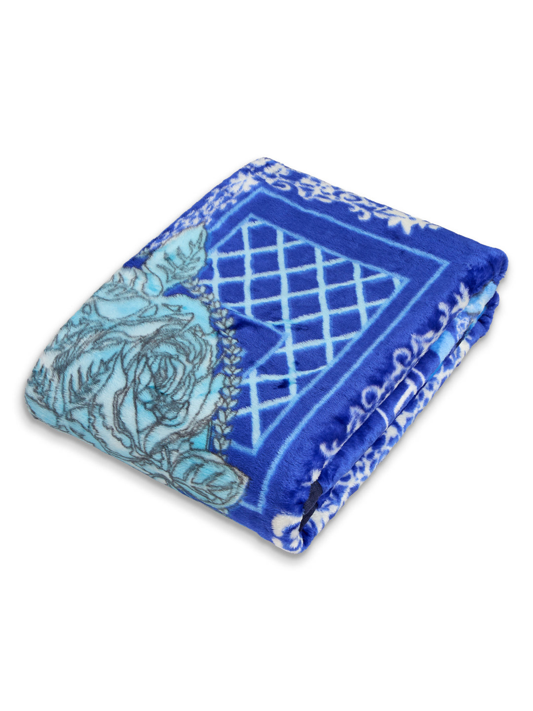 Printed Single Bed 1 Ply 520 GSM Blanket for Winter (Relation Plus), Weight 1.7 kg
