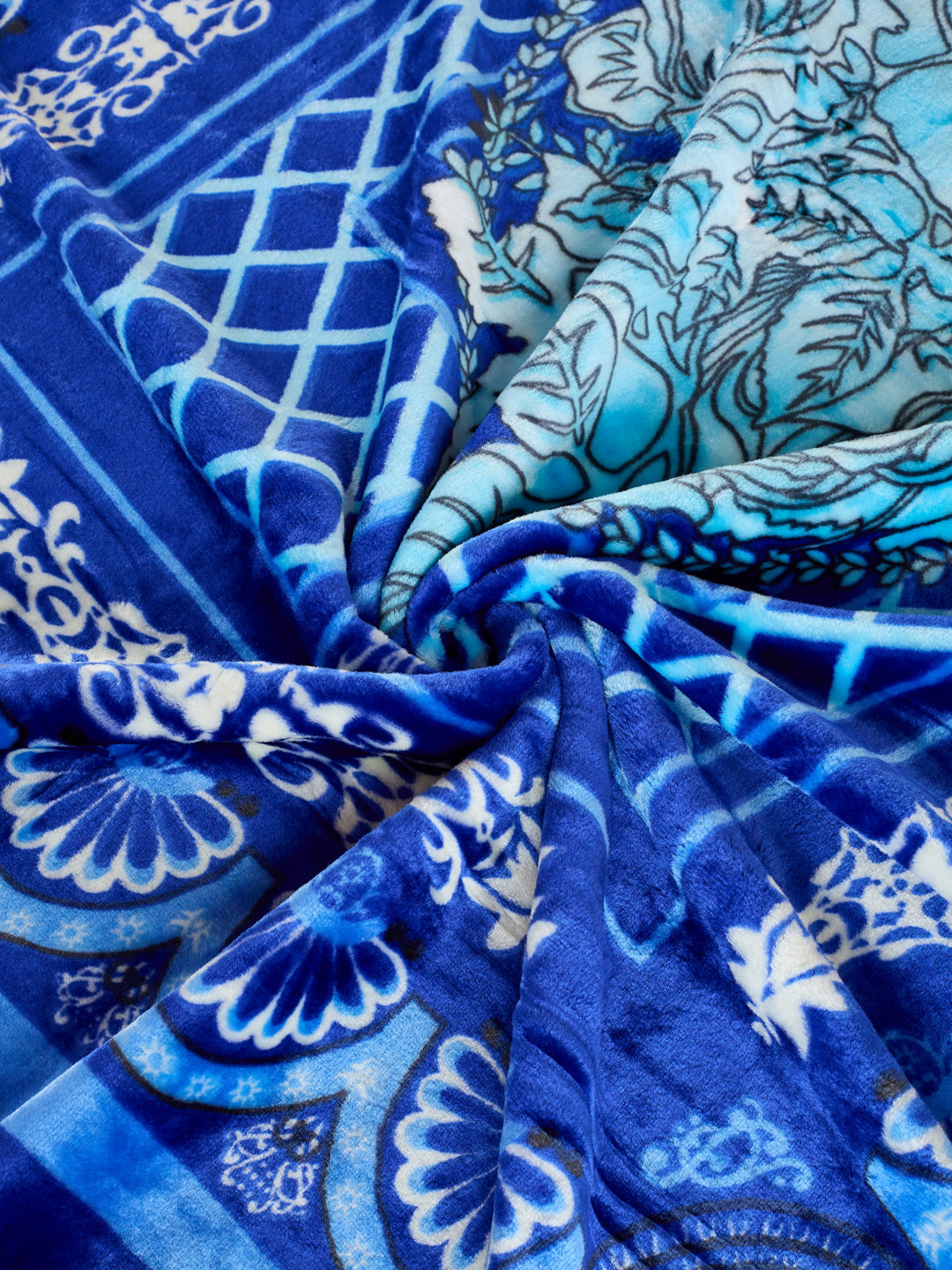 Printed Single Bed 1 Ply 520 GSM Blanket for Winter (Relation Plus), Weight 1.7 kg
