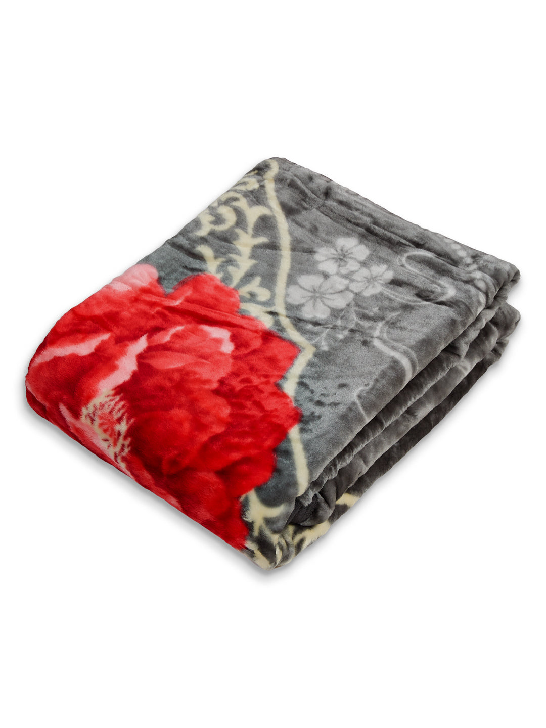 Printed Single Bed 1 Ply 520 GSM Blanket for Winter (Relation Plus), Weight 1.7 kg