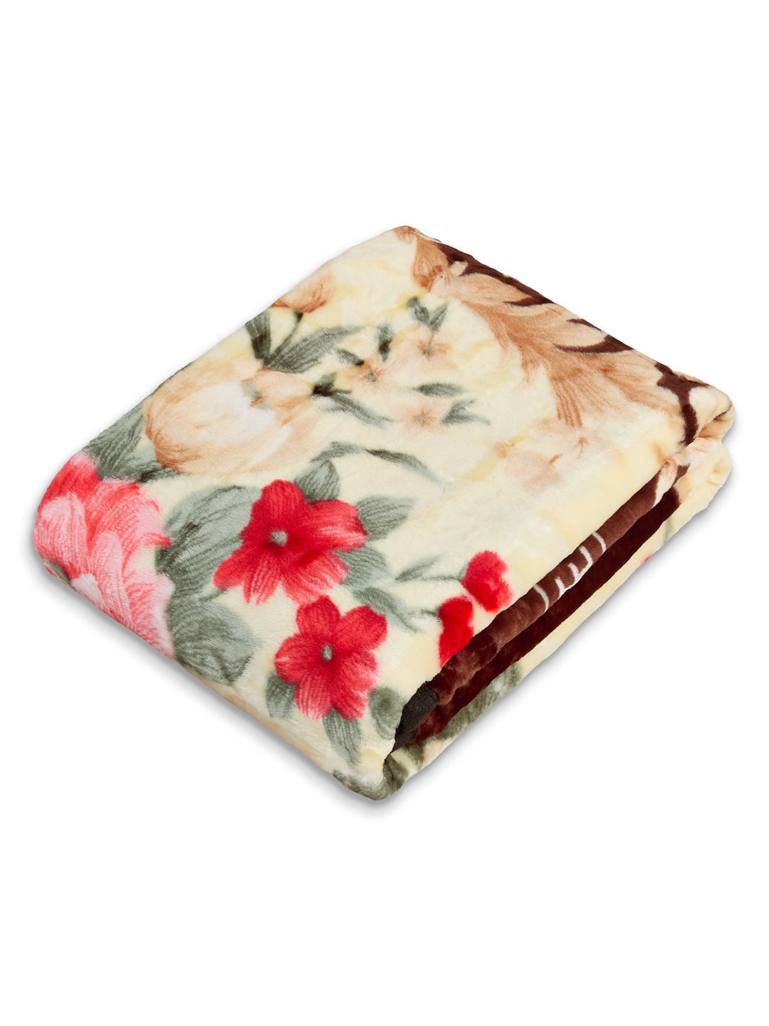Printed Single Bed 1 Ply 520 GSM Blanket for Winter (Relation Plus), Weight 1.7 kg