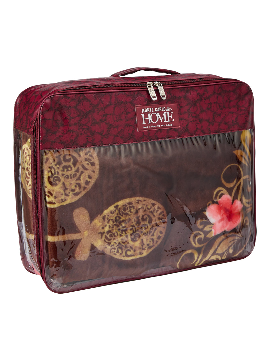 Printed Single Bed 1 Ply 520 GSM Blanket for Winter (Relation Plus), Weight 1.7 kg