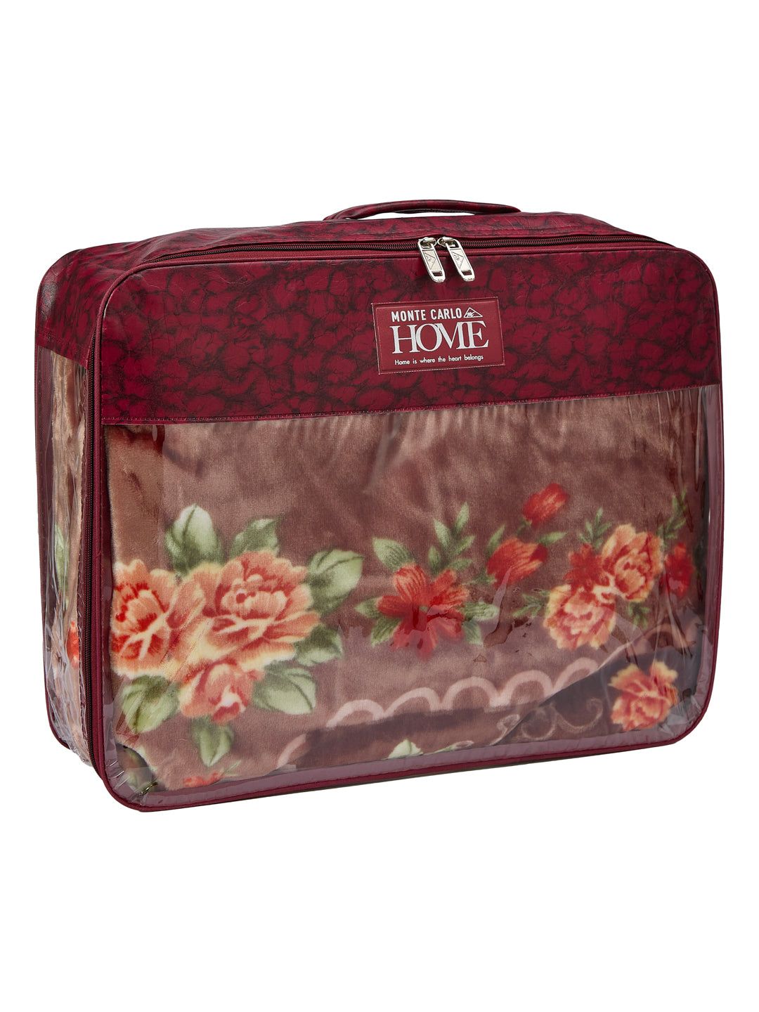 Printed Single Bed 1 Ply 520 GSM Blanket for Winter (Relation Plus), Weight 1.7 kg