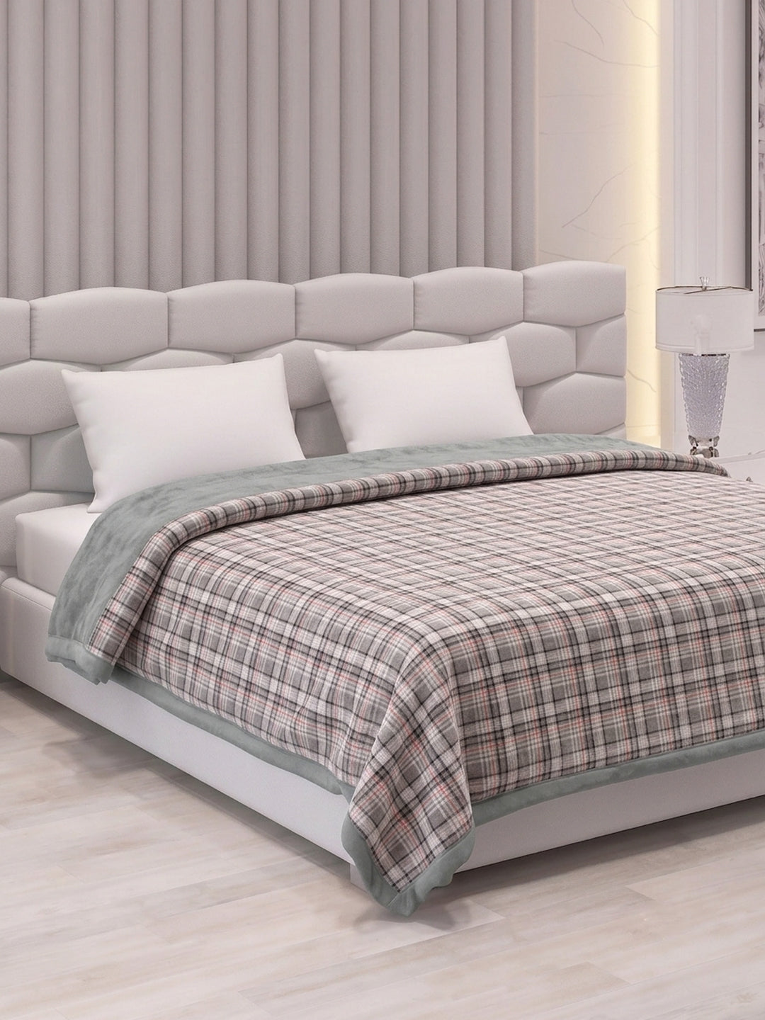 Double Bed 2 Ply 440 GSM Blanket for Winter (Robin), Weight 2.3 kg