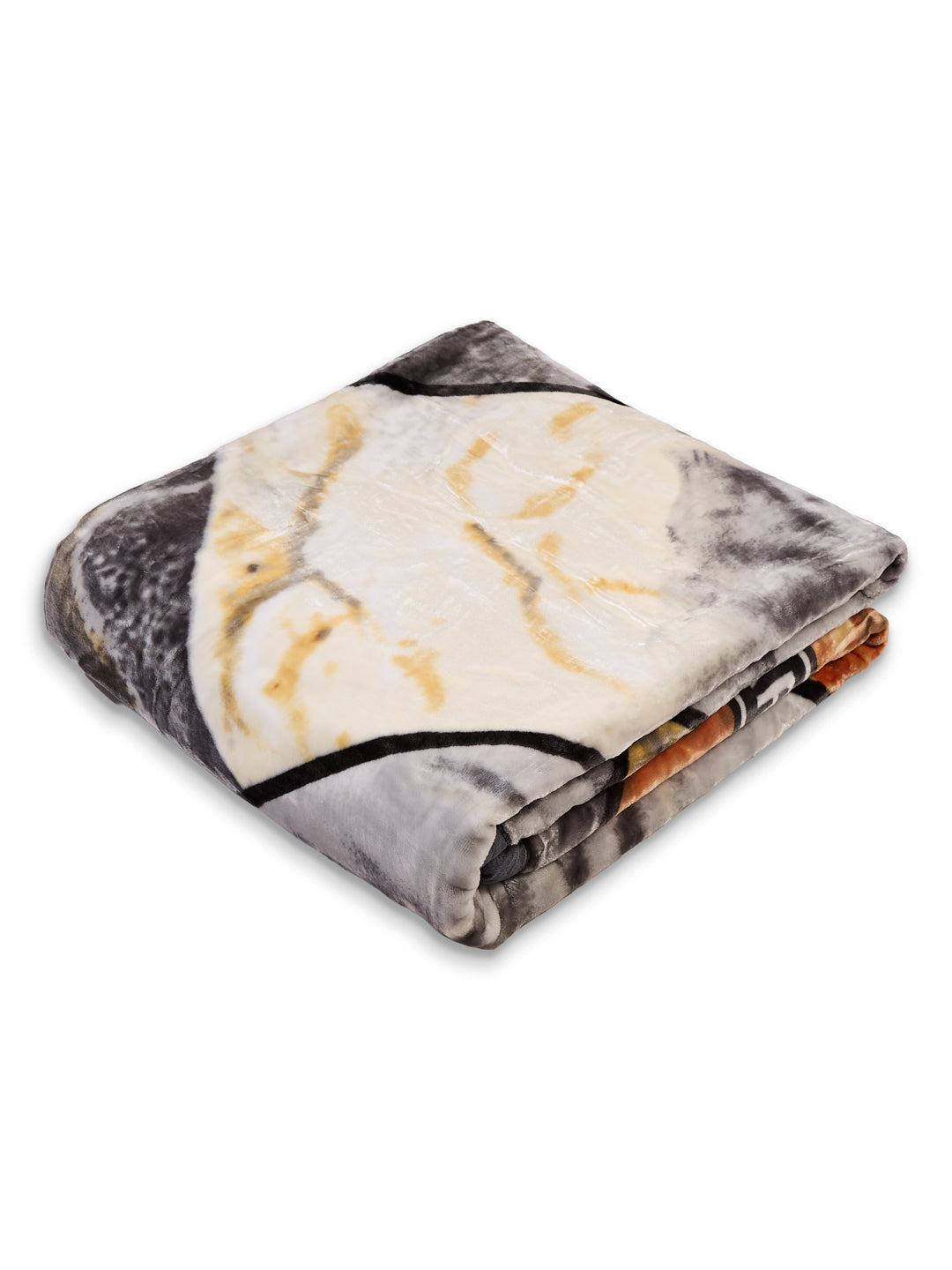 Printed Double Bed 2 Ply 600 GSM Blanket for Winter (Samuel Plus), Weight 3.15 kg