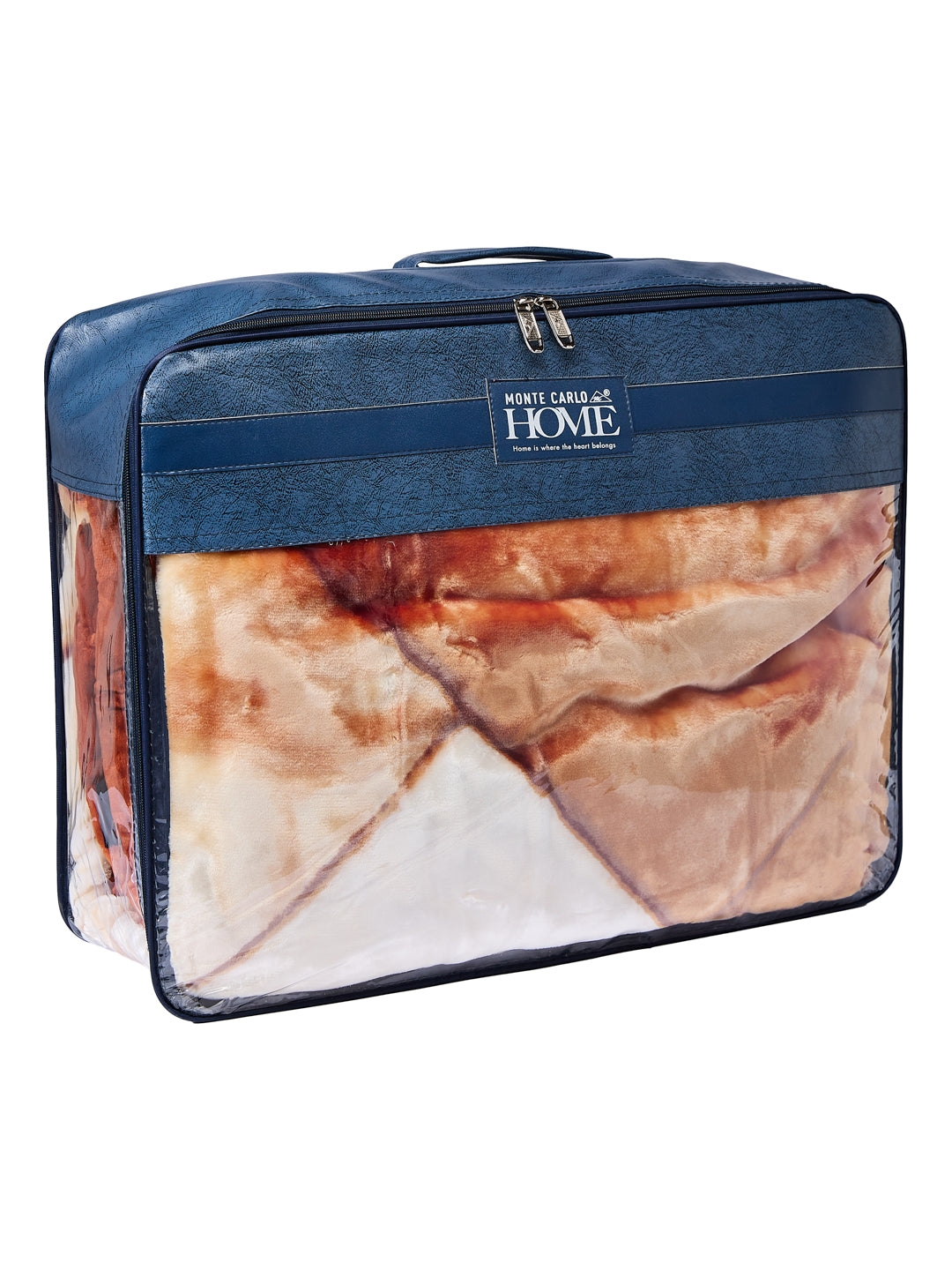 Printed Double Bed 2 Ply 600 GSM Blanket for Winter (Samuel Plus), Weight 3.15 kg
