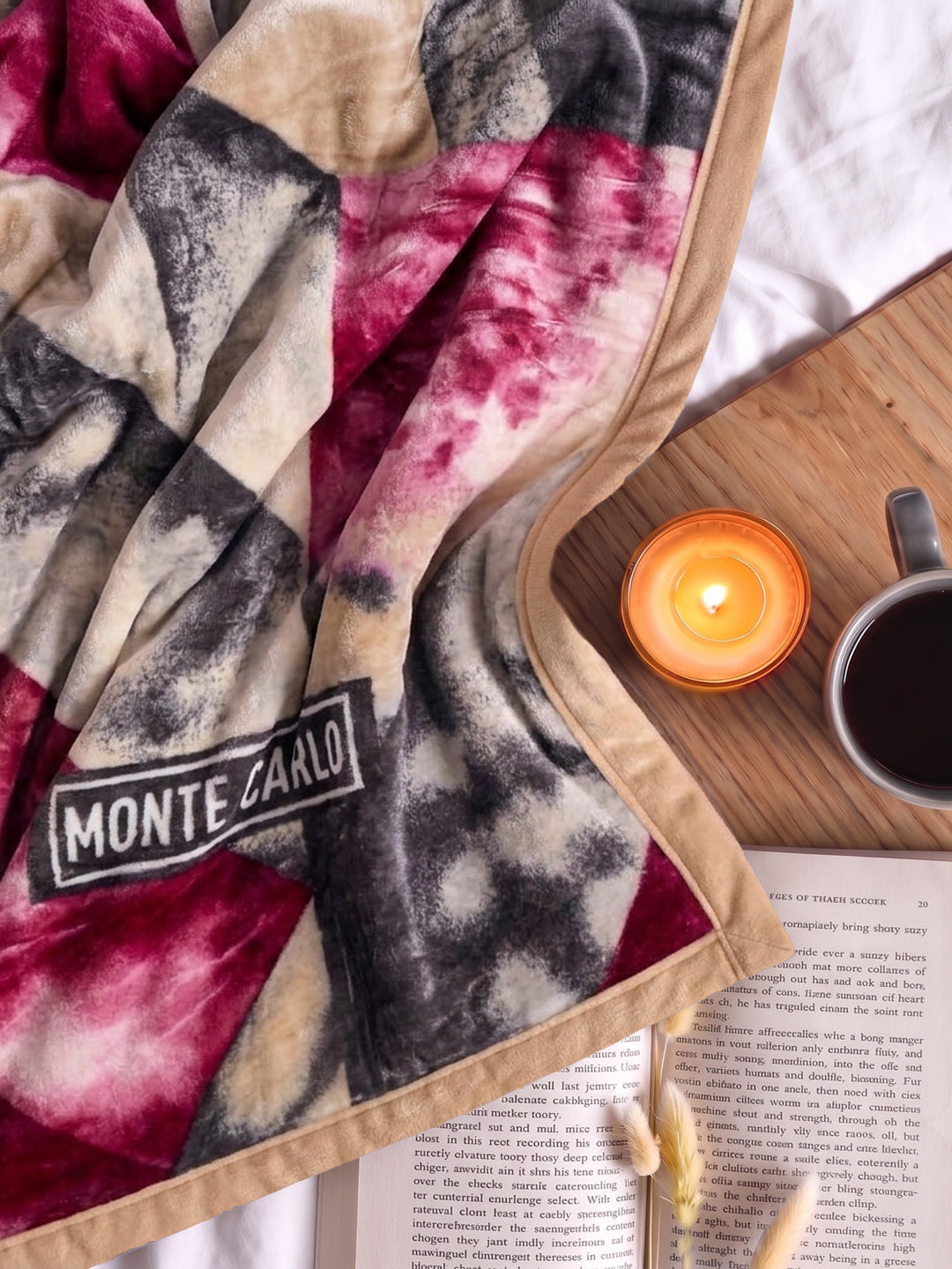 Printed Double Bed 2 Ply 600 GSM Blanket for Winter (Samuel Plus), Weight 3.15 kg